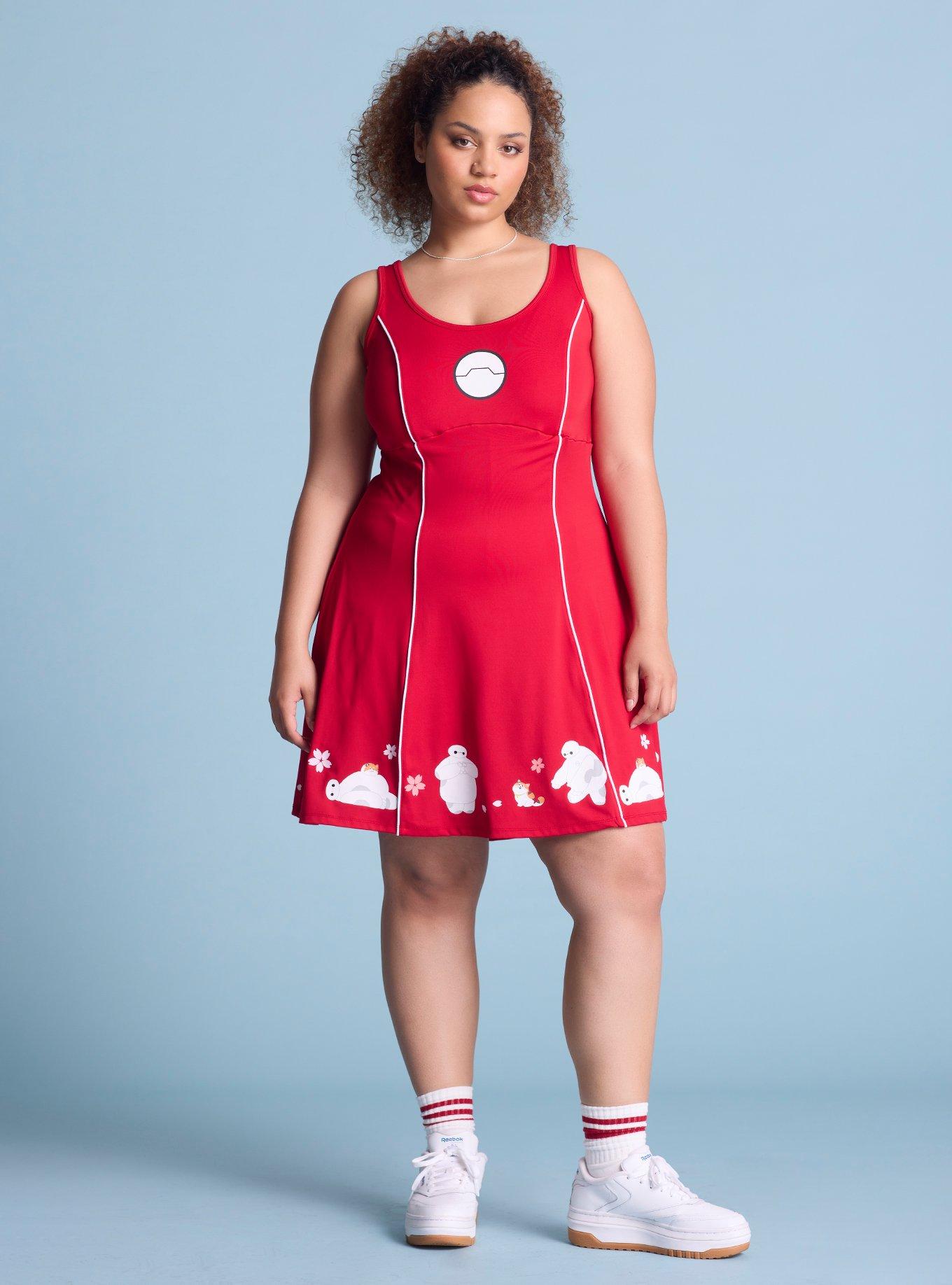 Disney Big Hero 6 Baymax Cherry Blossom Active Dress Plus Size, , hi-res