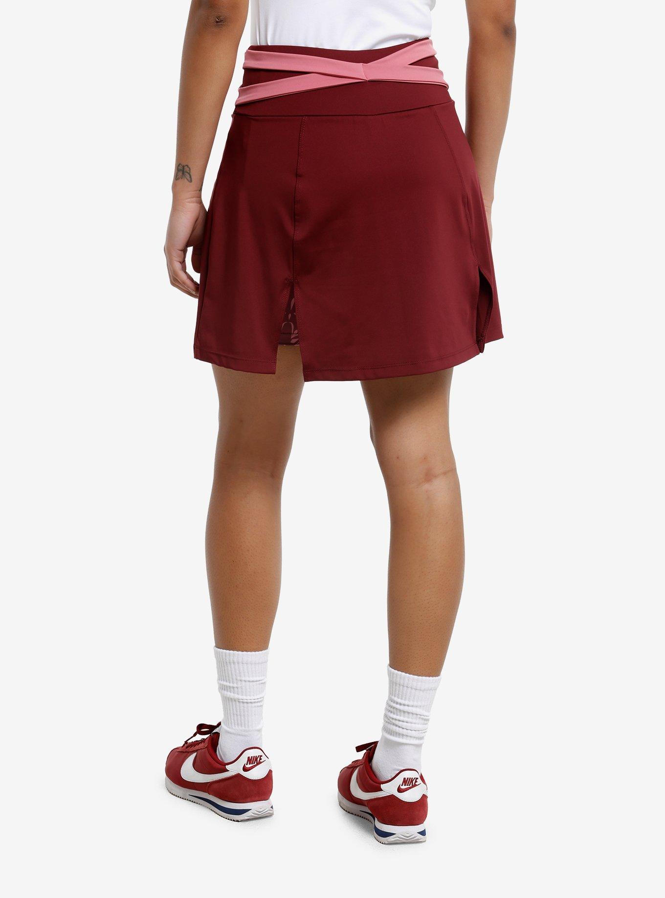 Her Universe Star Wars Ahsoka Tano Burgundy Athletic Skort Her Universe Exclusive, , hi-res