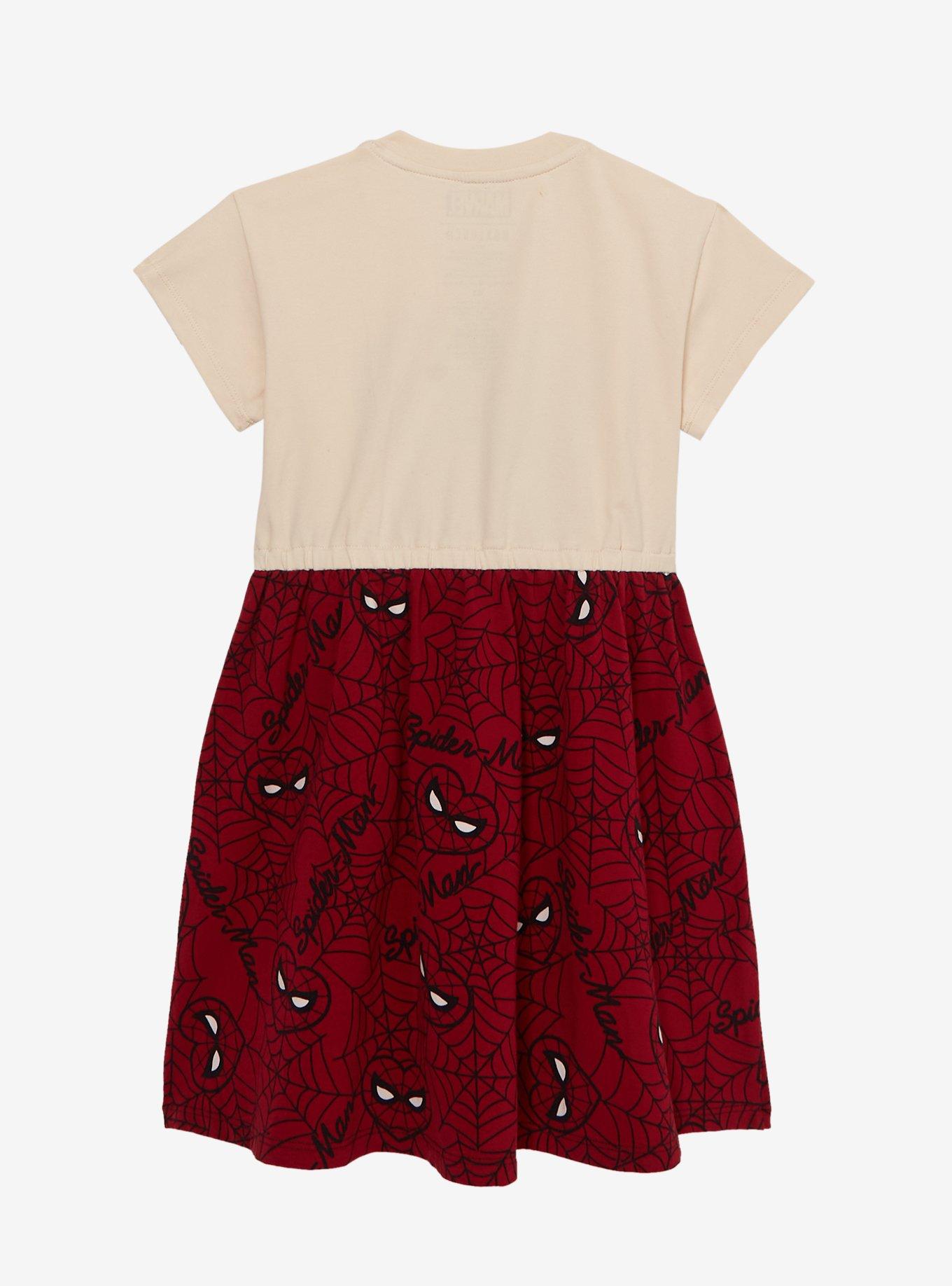 Marvel Spider-Man Heart Toddler Dress, , hi-res