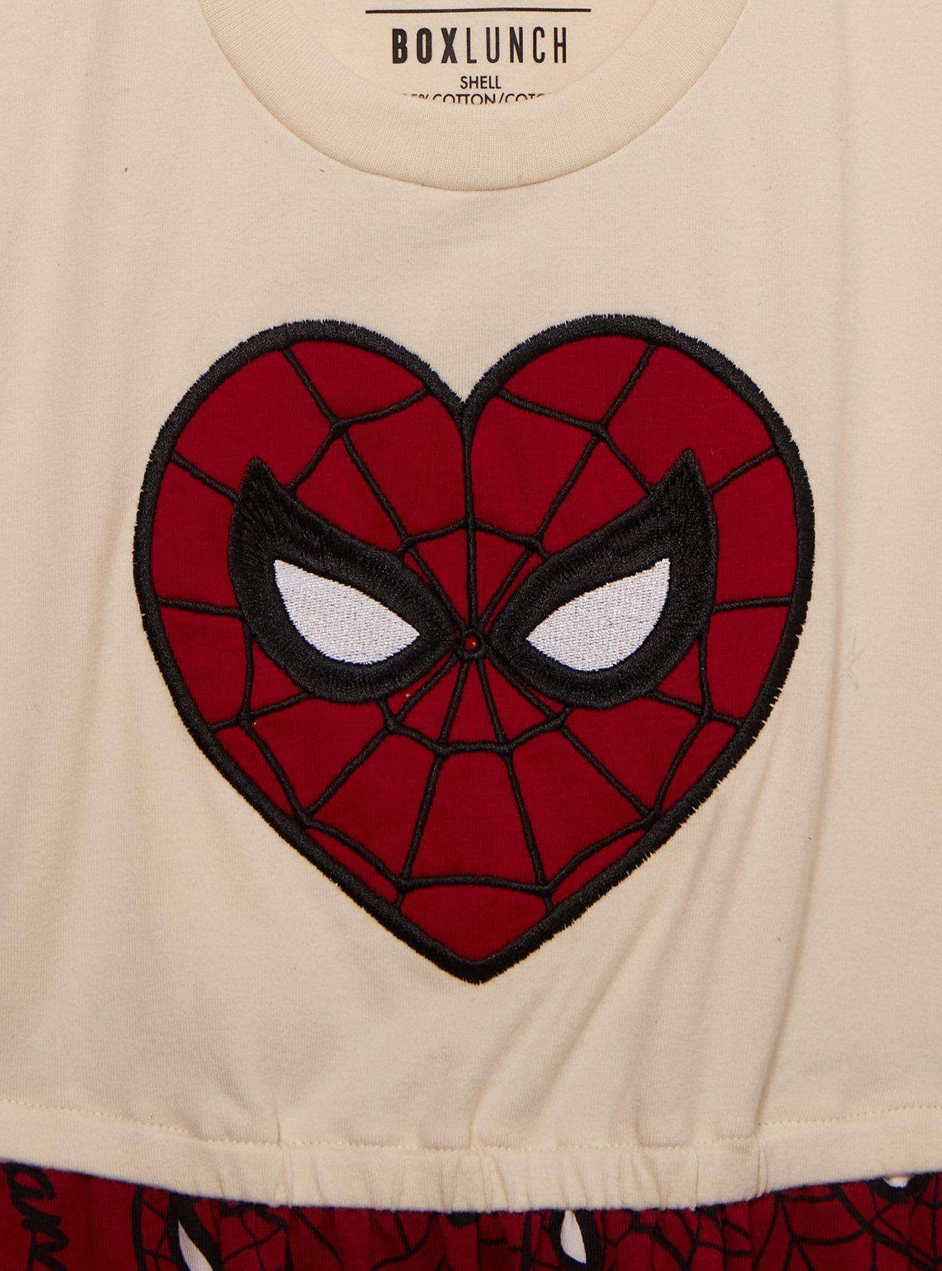 Marvel Spider-Man Heart Toddler Dress, BIRCH, alternate