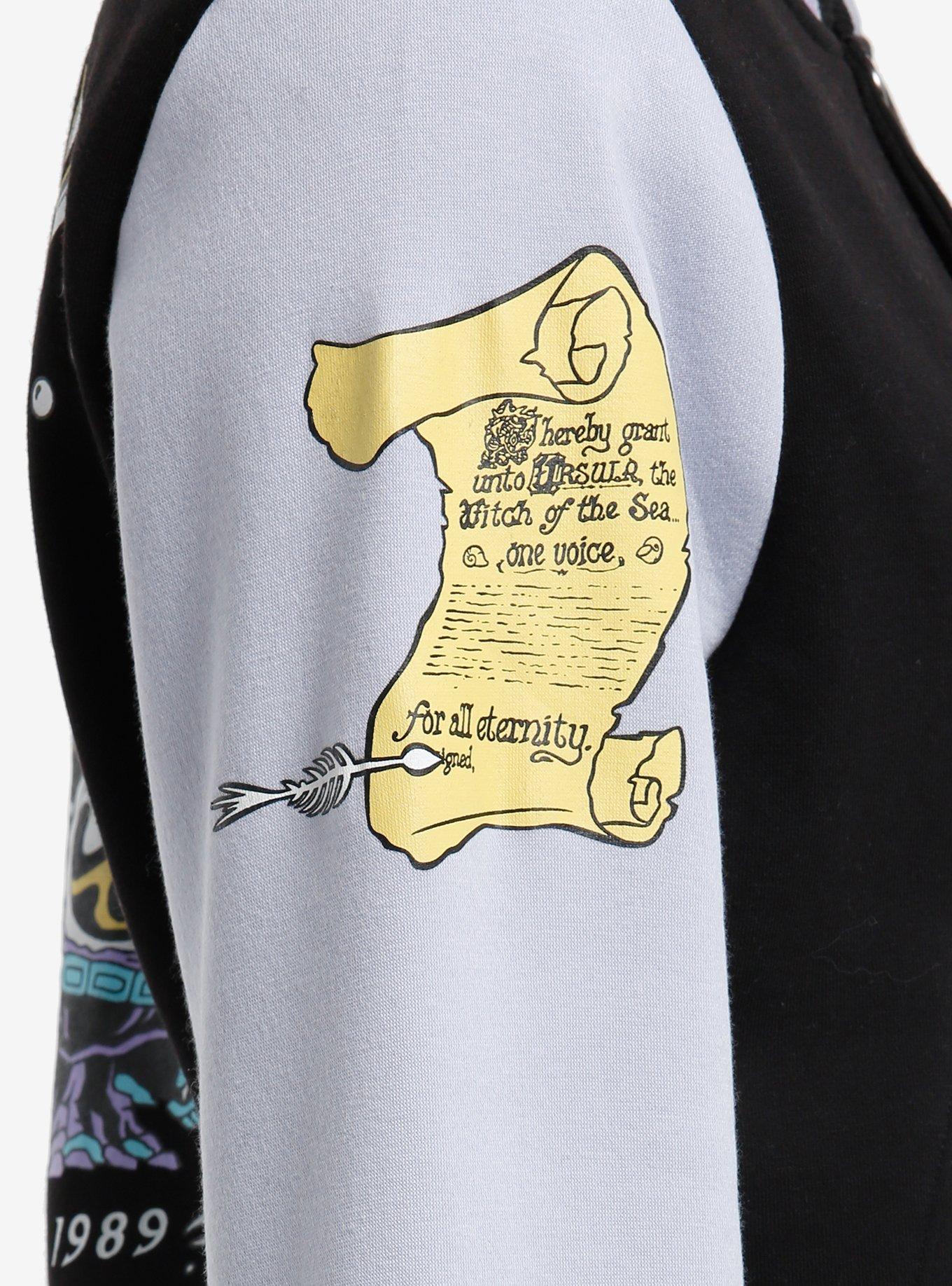 Disney The Little Mermaid Ursula Girls Varsity Jacket, MULTI, alternate