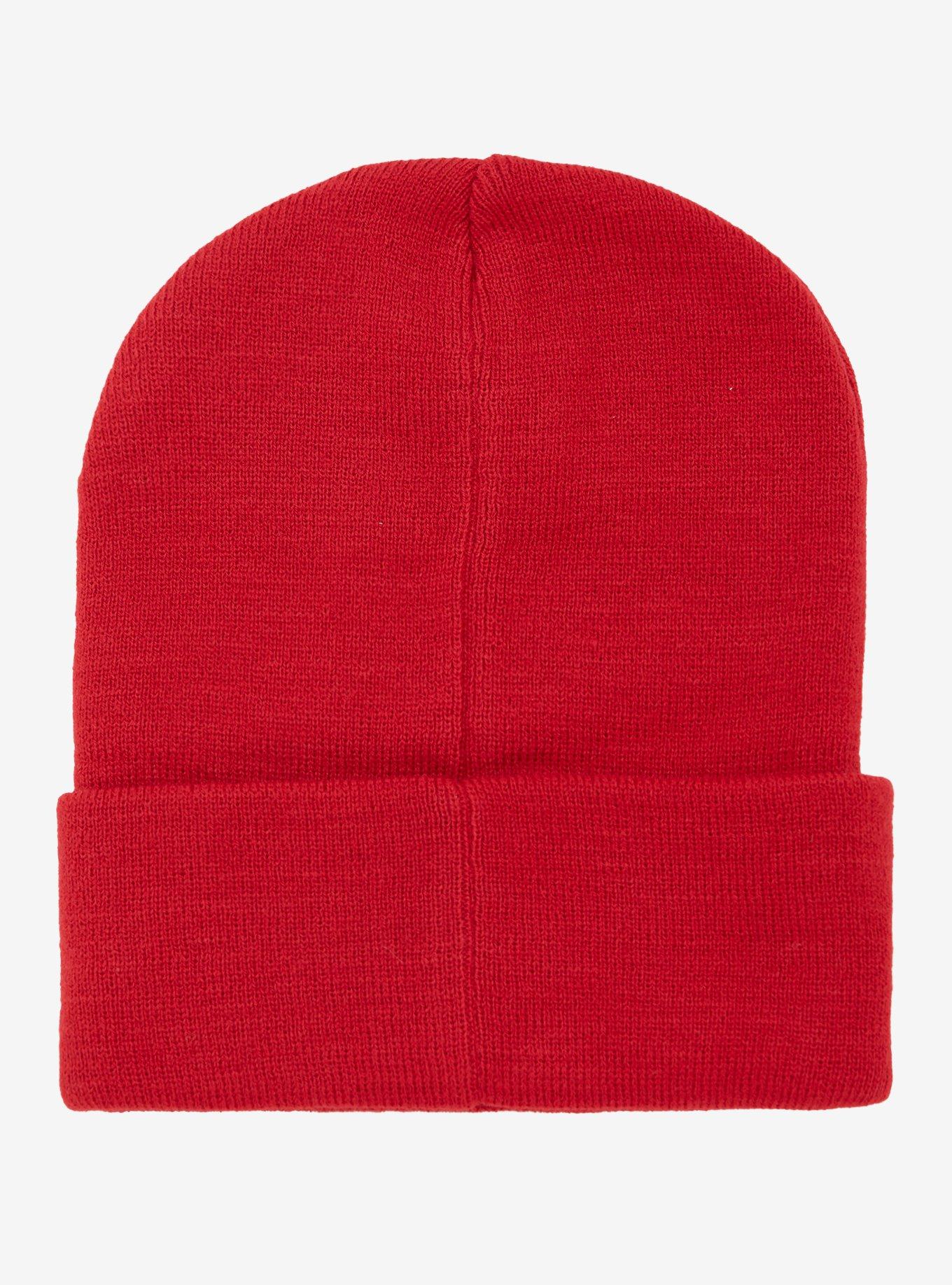 Marvel Red Logo Beanie, , hi-res