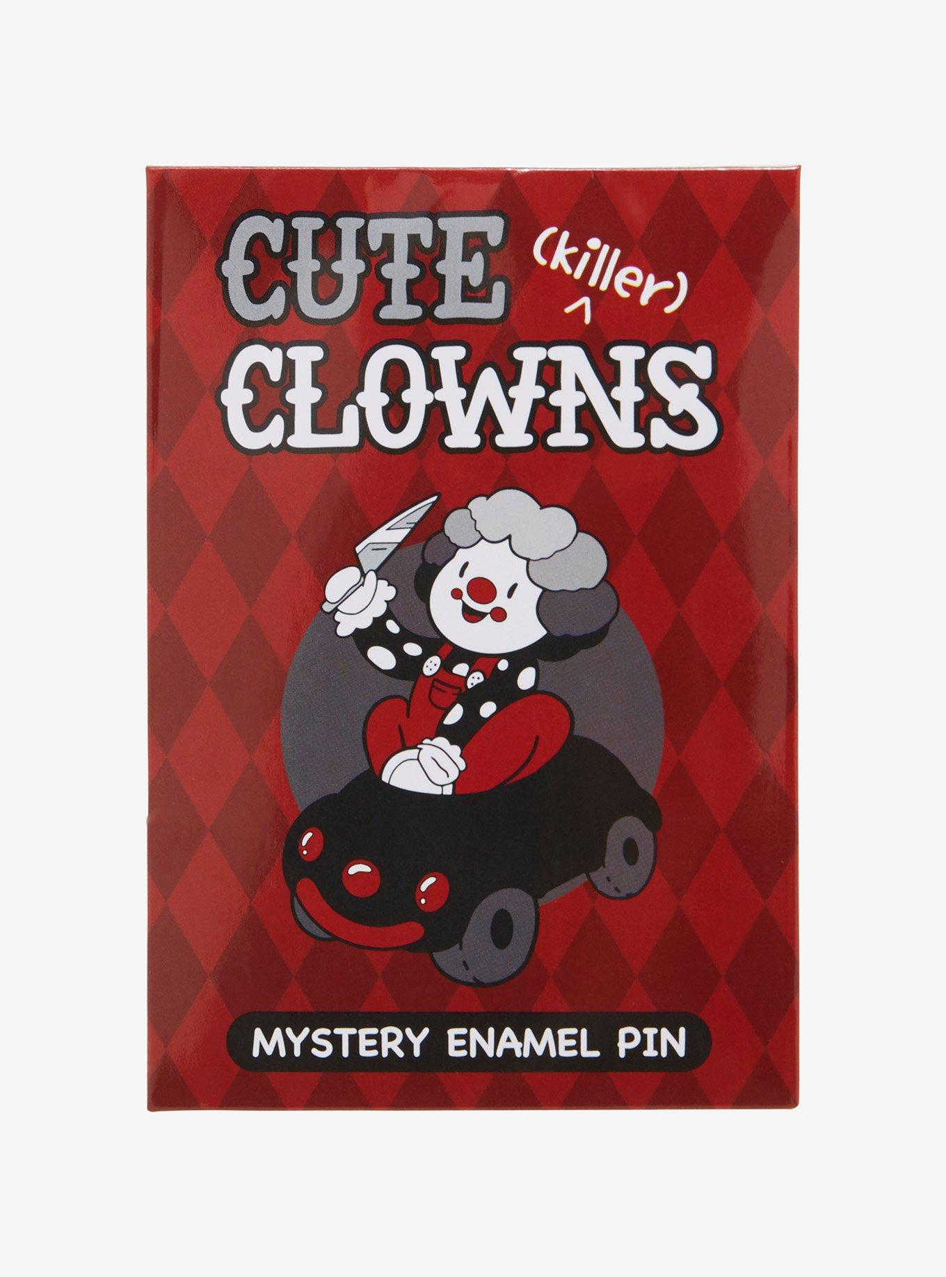 Cute Killer Clowns Blind Bag Enamel Pin, , hi-res