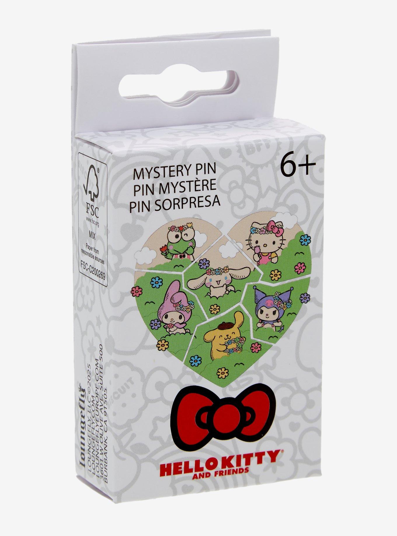 Loungefly Hello Kitty And Friends Flower Heart Puzzle Blind Box Enamel Pin, , hi-res