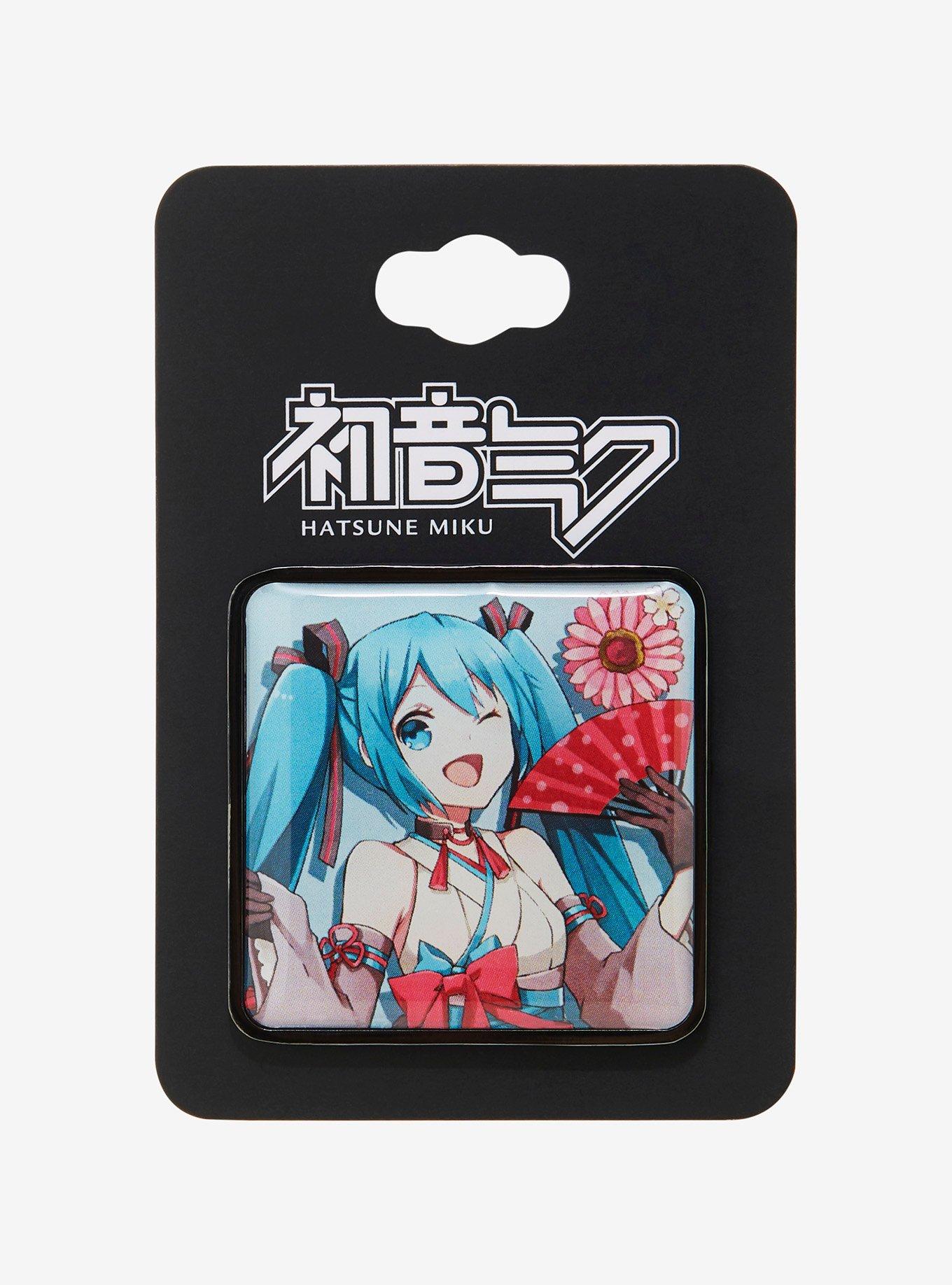 Hatsune Miku Fan Enamel Pin, , hi-res