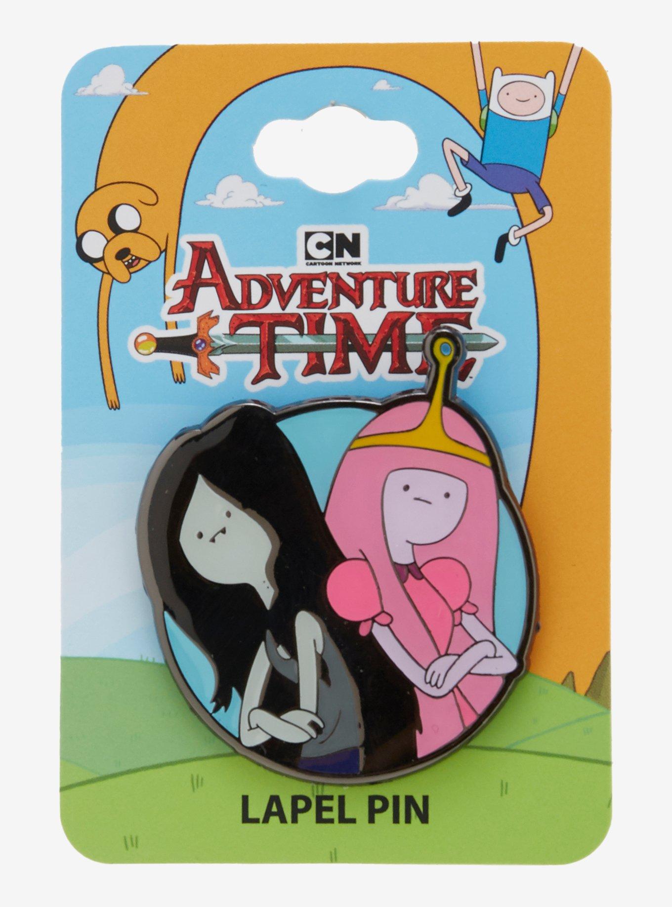 Adventure Time Marceline & Princess Bubblegum Enamel Pin, , hi-res