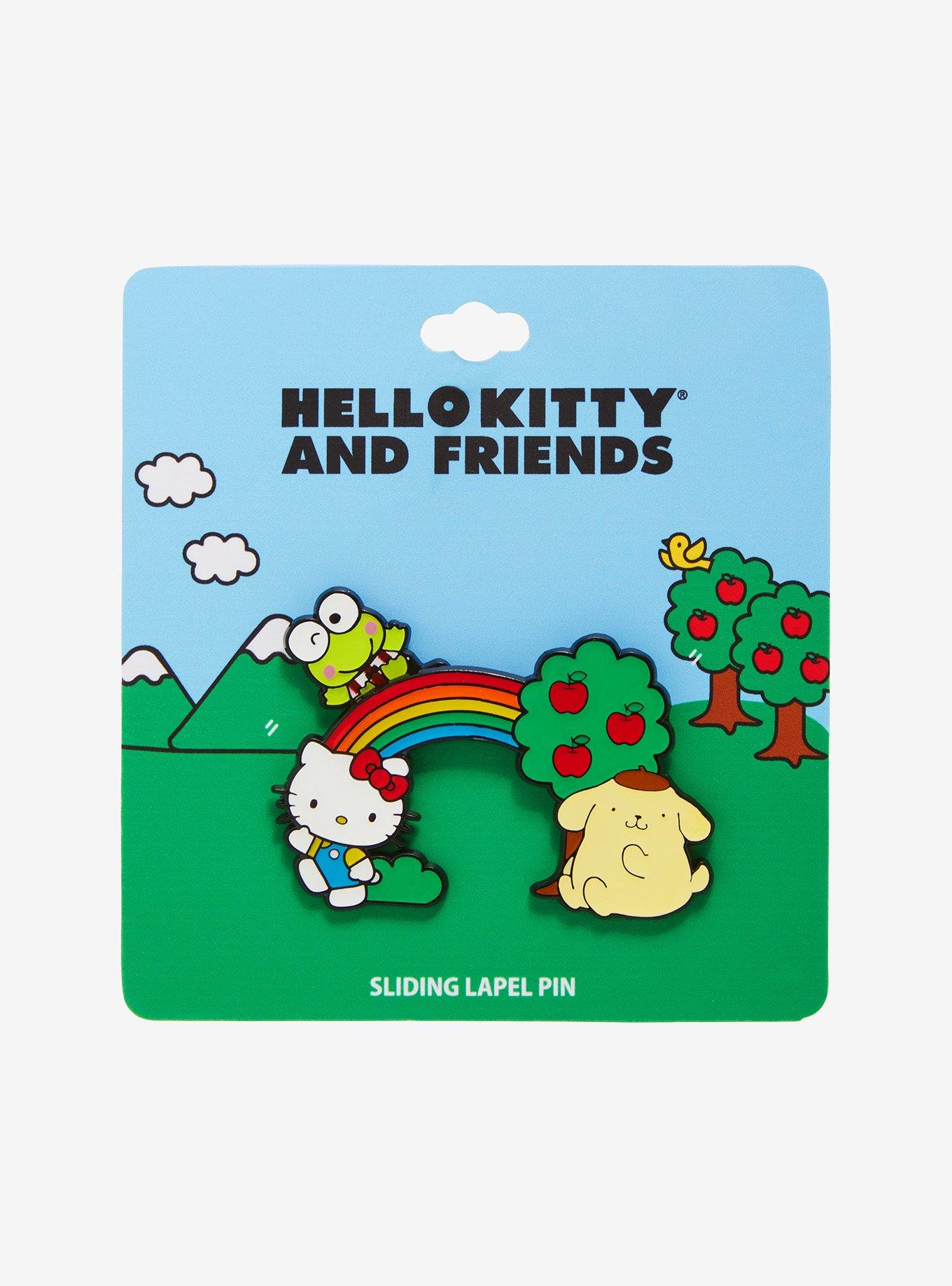 Hello Kitty And Friends Rainbow Sliding Enamel Pin, , alternate