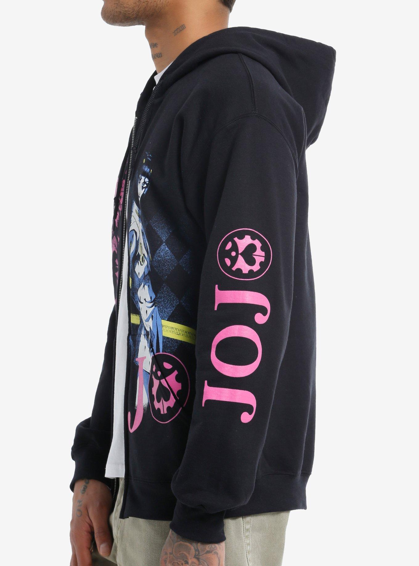 JoJo's Bizarre Adventure Gio & Bruno Split Hoodie, MULTI, alternate