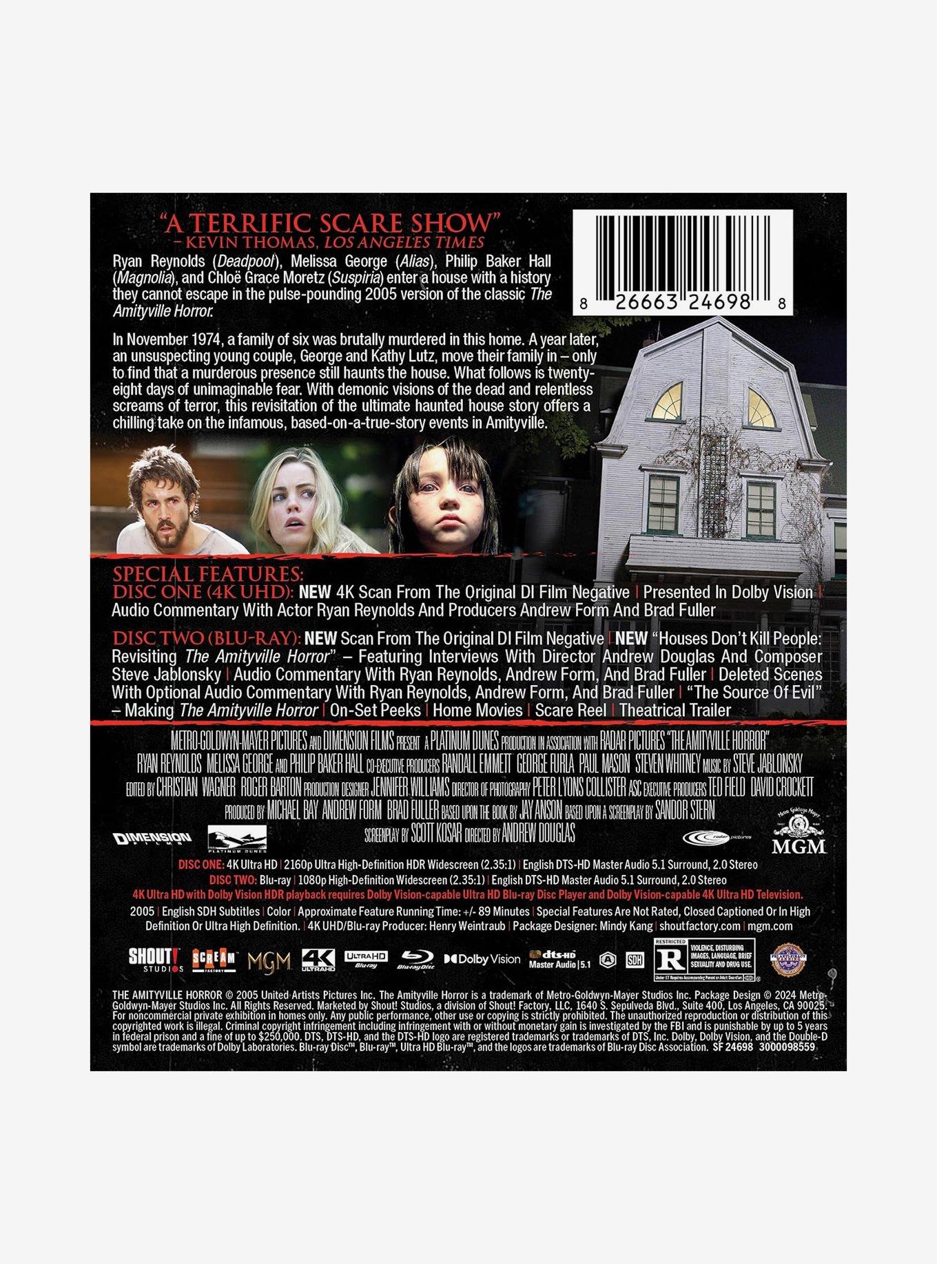 Amityville Horror (2005) Ultra HD + Blu-Ray Disc, , alternate