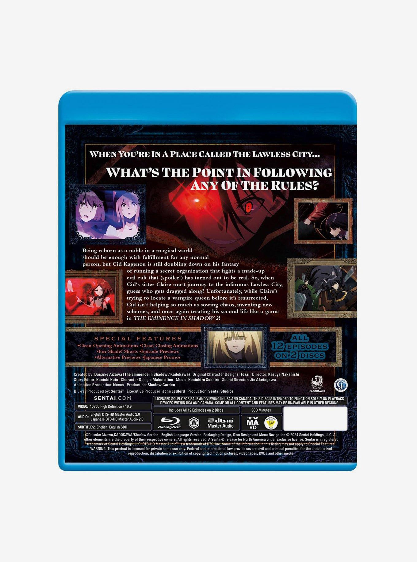 Eminence In Shadow: Season 2 Blu-Ray Disc, , alternate