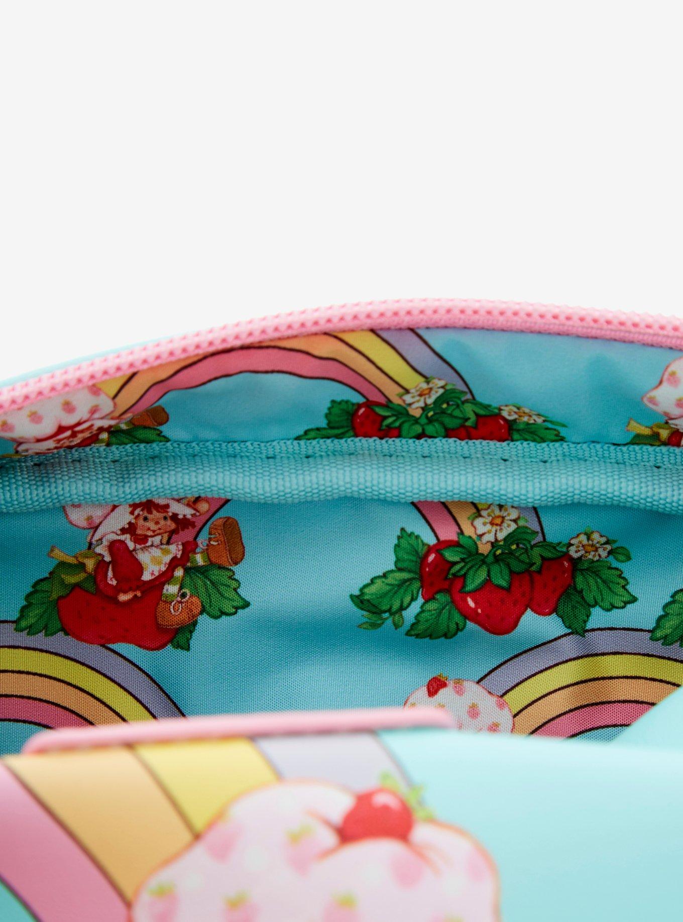 Strawberry Shortcake Rainbow Strawberry & Friends Cosmetic Bag, , alternate