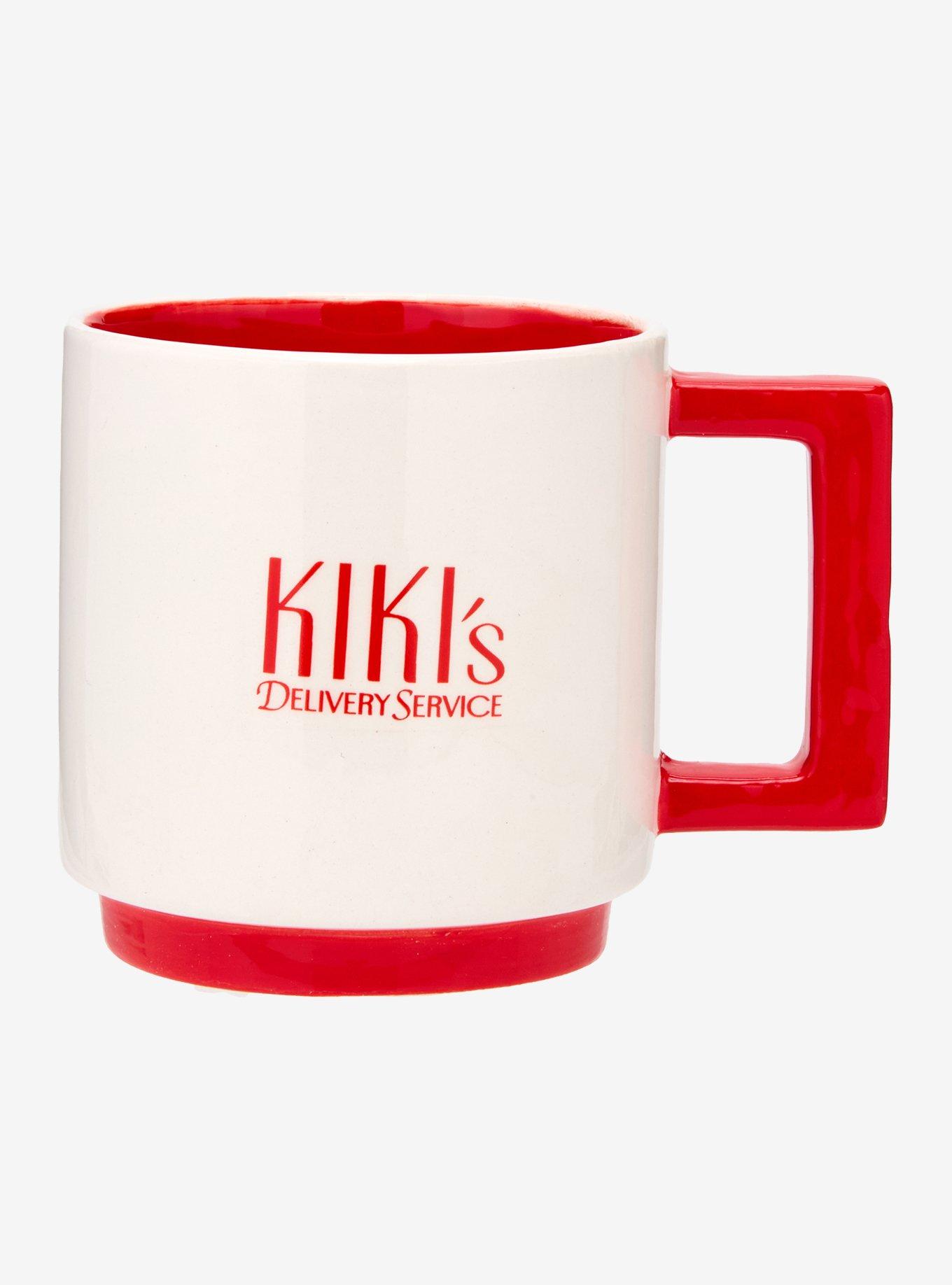 Studio Ghibli® Kiki's Delivery Service Jiji & Lily Mug — BoxLunch Exclusive, , hi-res
