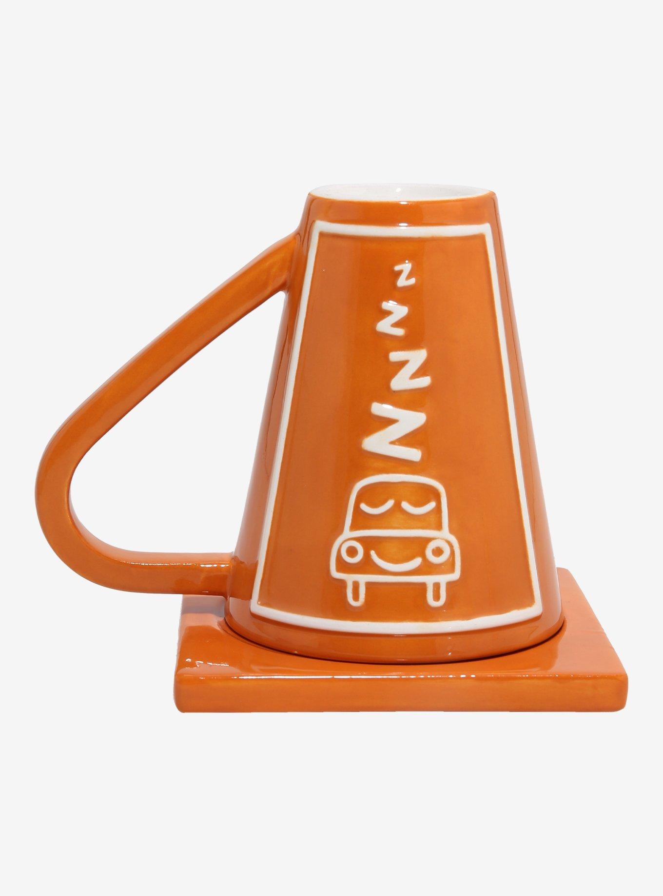 Disney Pixar Cars Cozy Cone Motel Figural Mug and Saucer — BoxLunch Exclusive, , hi-res