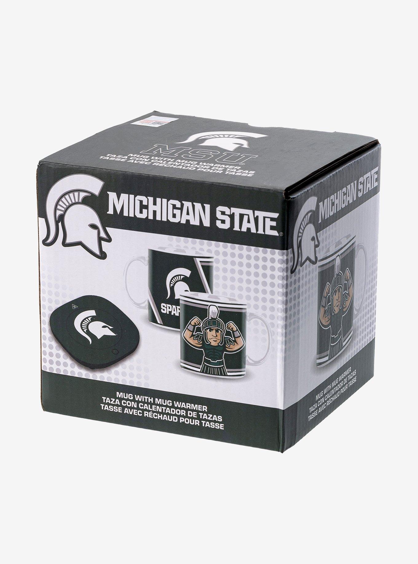 NCAA Michigan State University Mug Warmer with Mug, , alternate