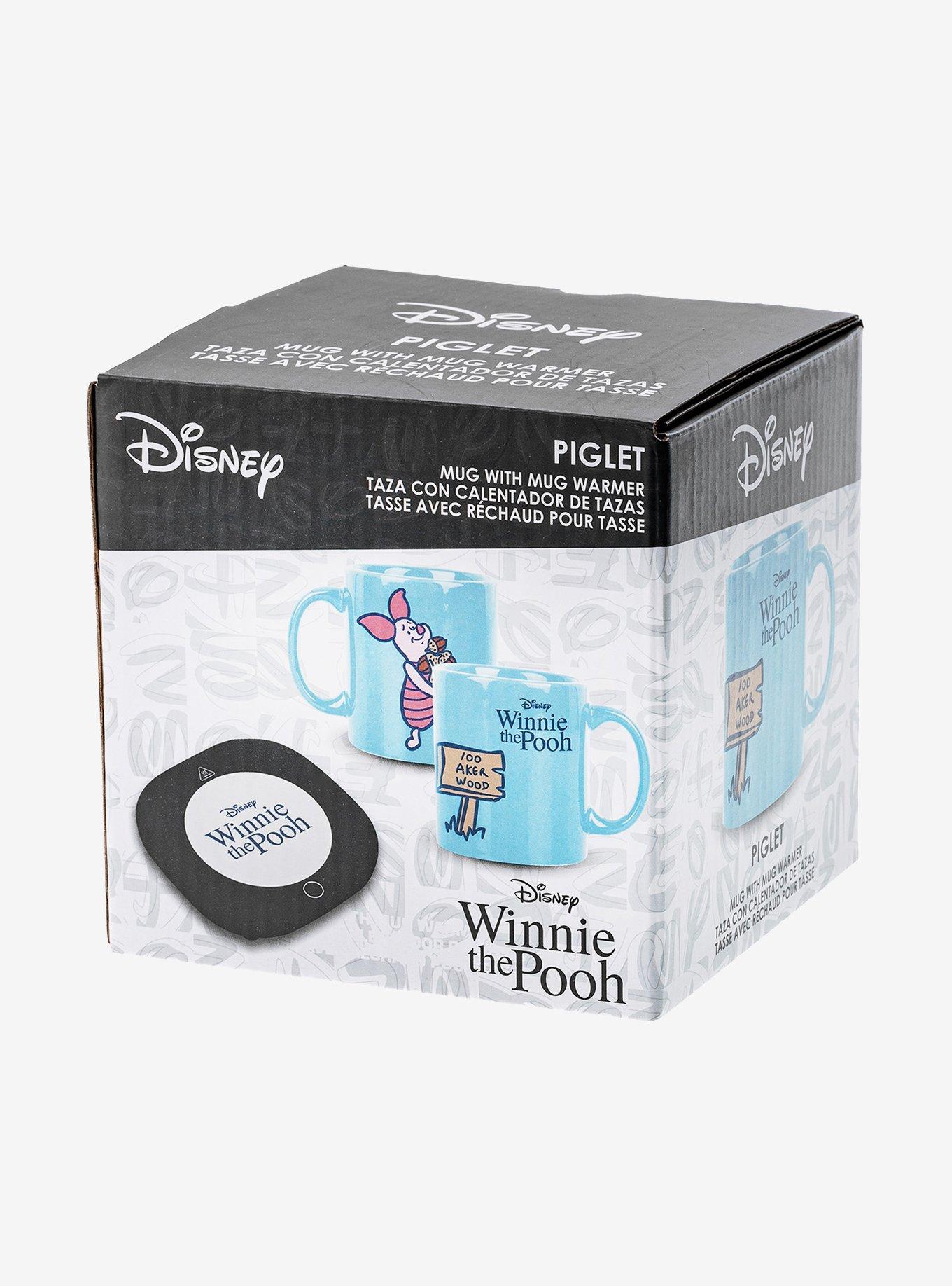 Disney Winnie the Pooh Piglet Mug with Warmer, , alternate