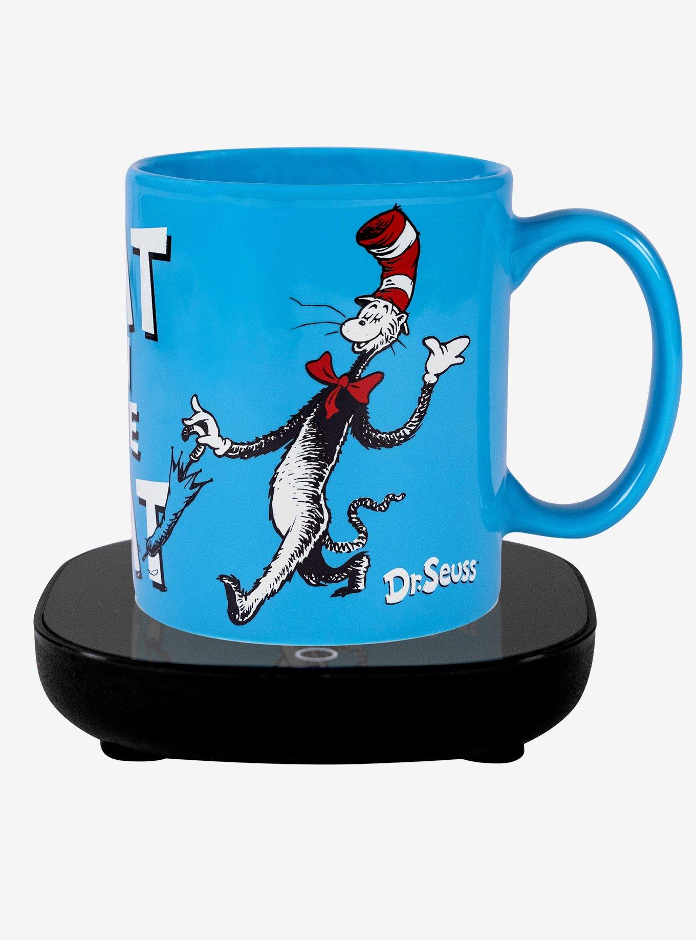 Dr. Seuss Cat in the Hat Mug with Warmer, , alternate