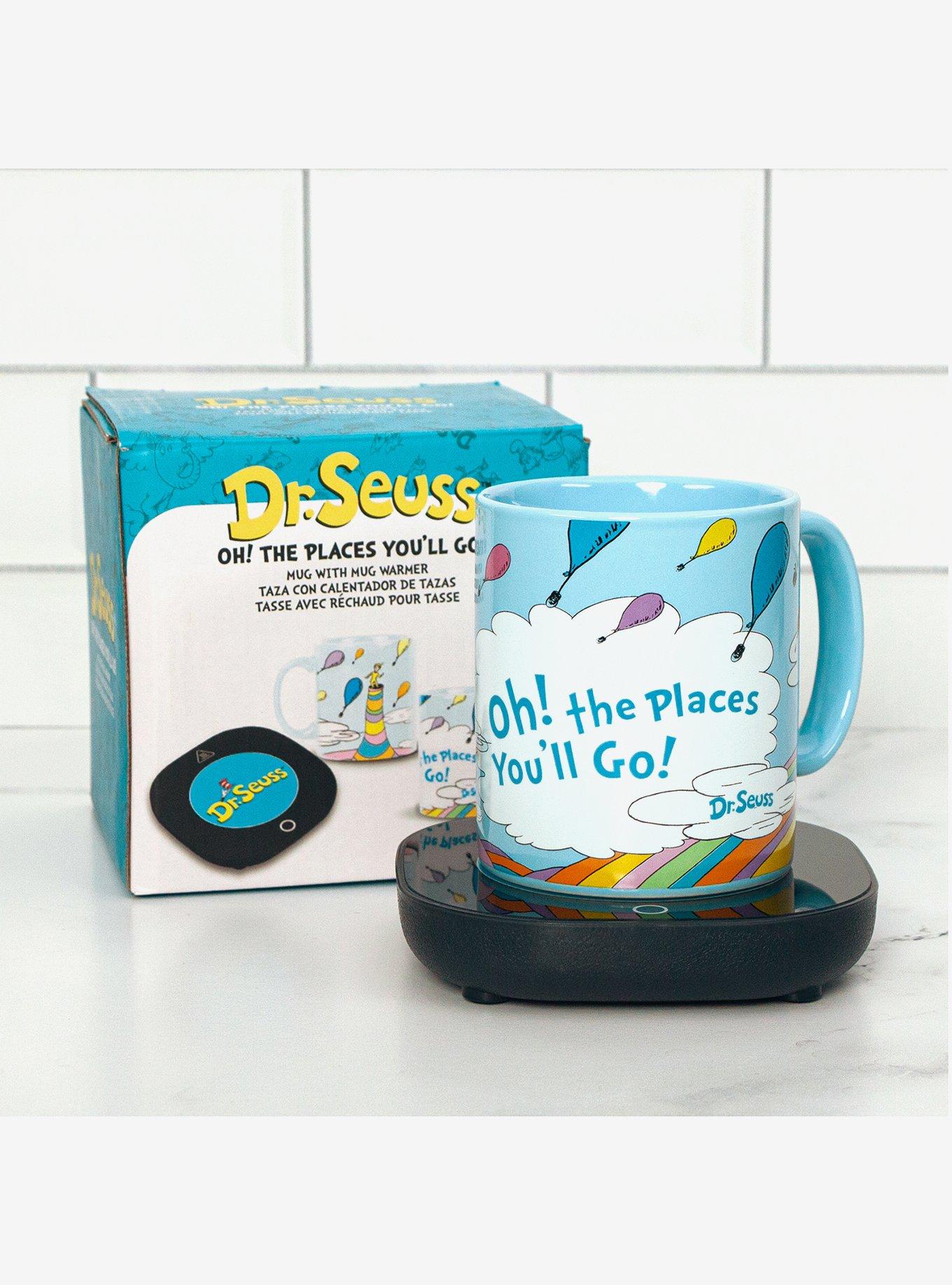 Dr. Seuss Oh the Places You'll Go Mug with Warmer, , alternate