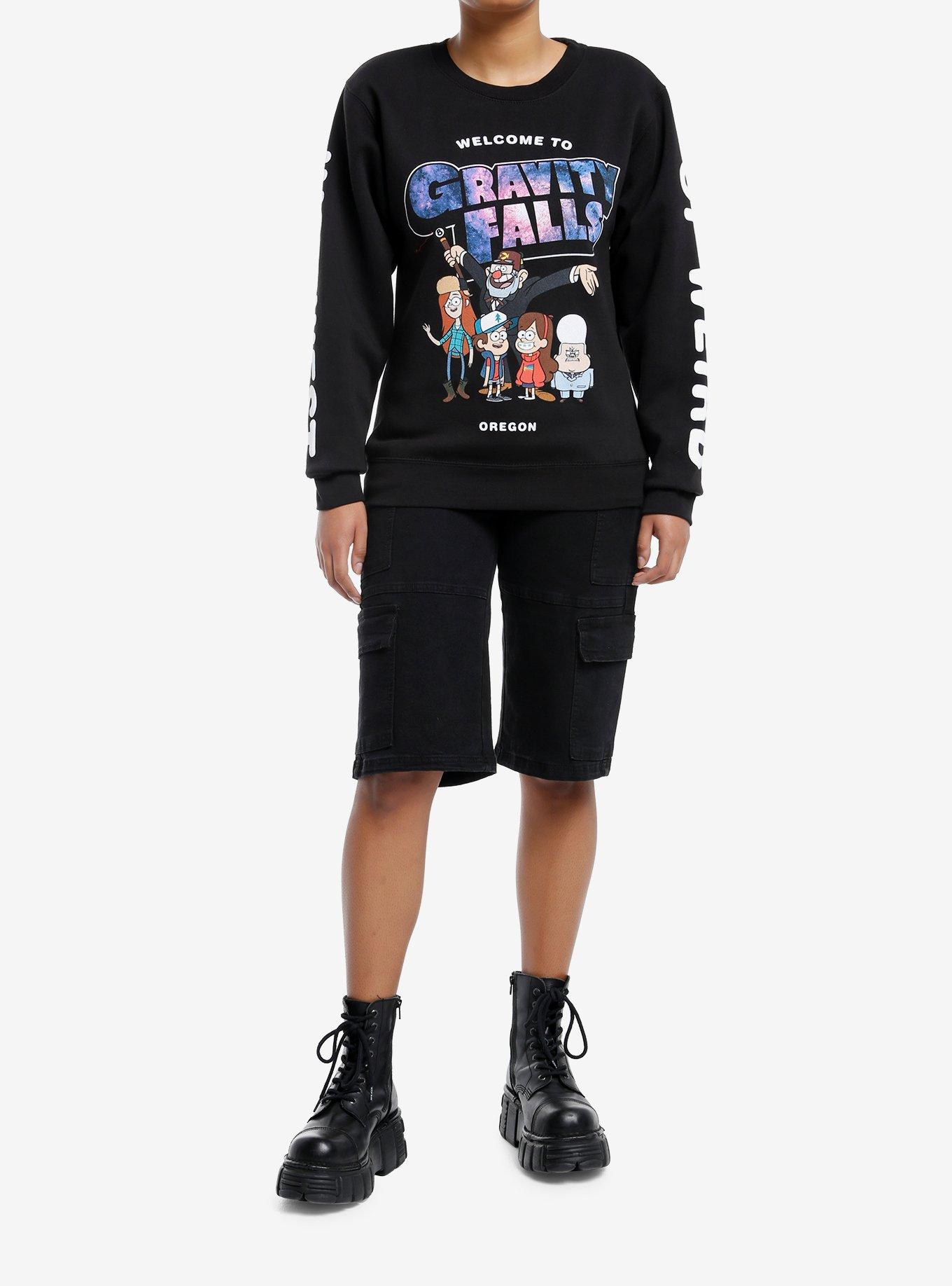 Disney Gravity Falls Group West Of Weird Girls Sweatshirt, , hi-res