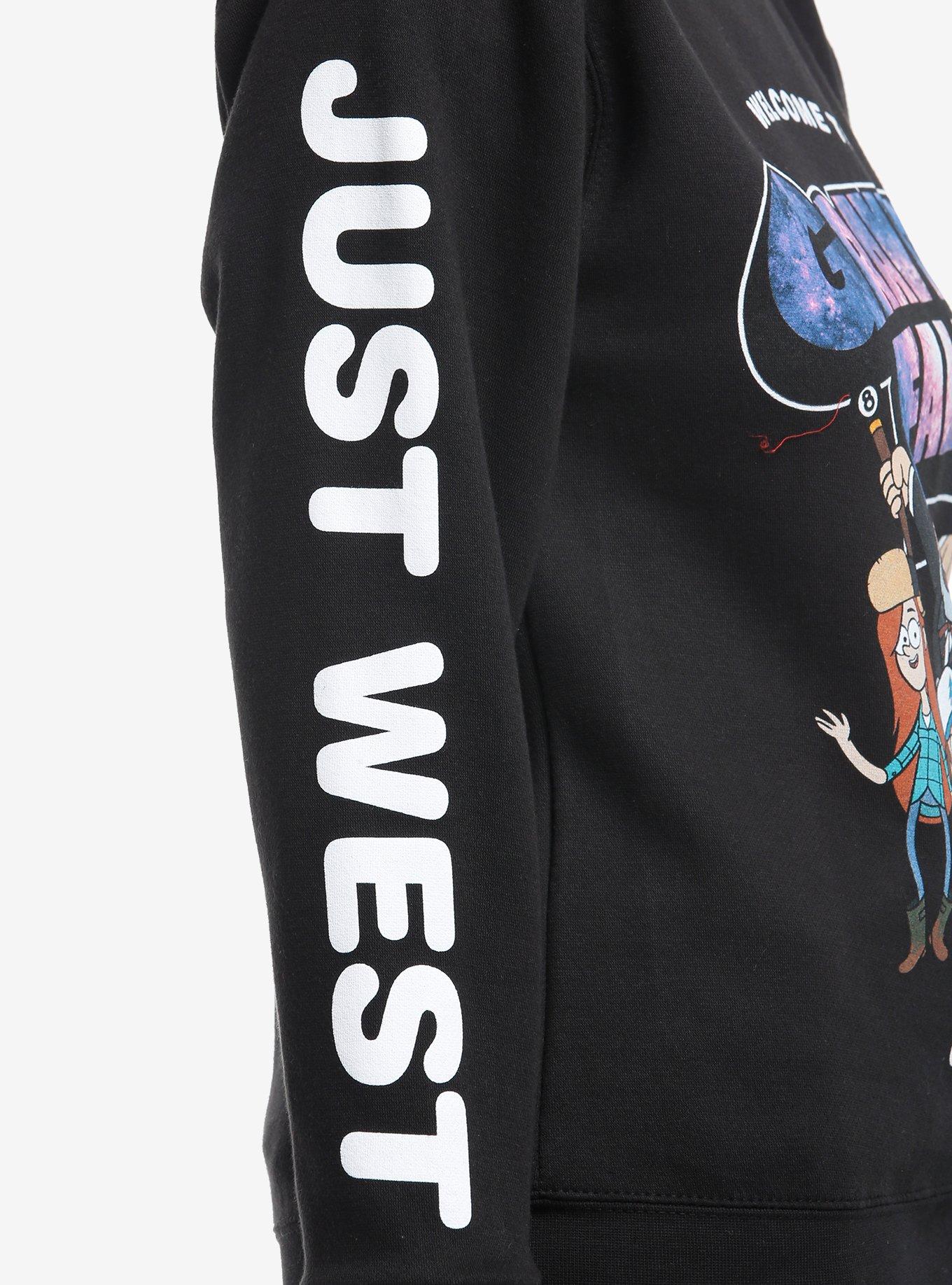 Disney Gravity Falls Group West Of Weird Girls Sweatshirt, MULTI, alternate