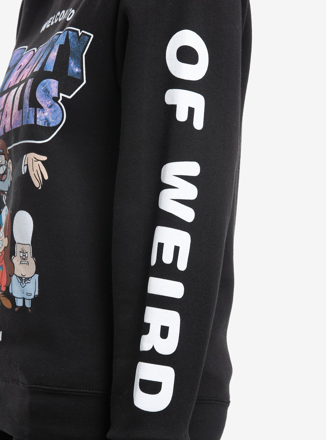 Disney Gravity Falls Group West Of Weird Girls Sweatshirt, MULTI, alternate