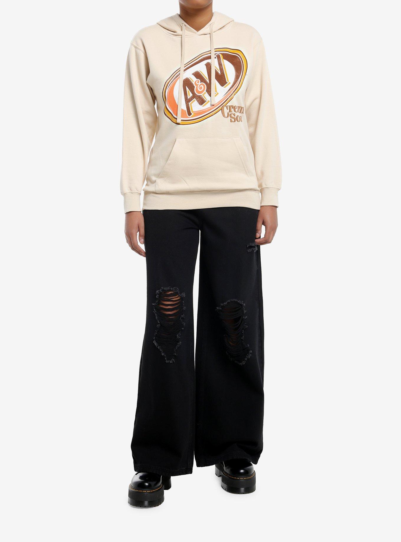 A&W Cream Soda Logo Girls Hoodie, , hi-res