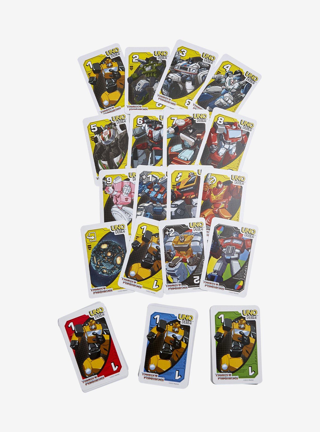 Transformers UNO Flip! Card Game, , alternate