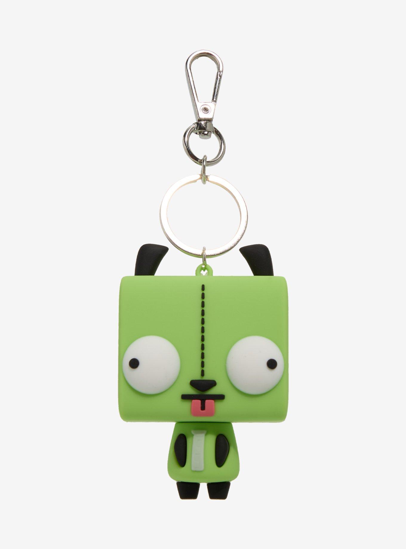 Invader Zim Figural Lip Gloss Key Chain, , hi-res