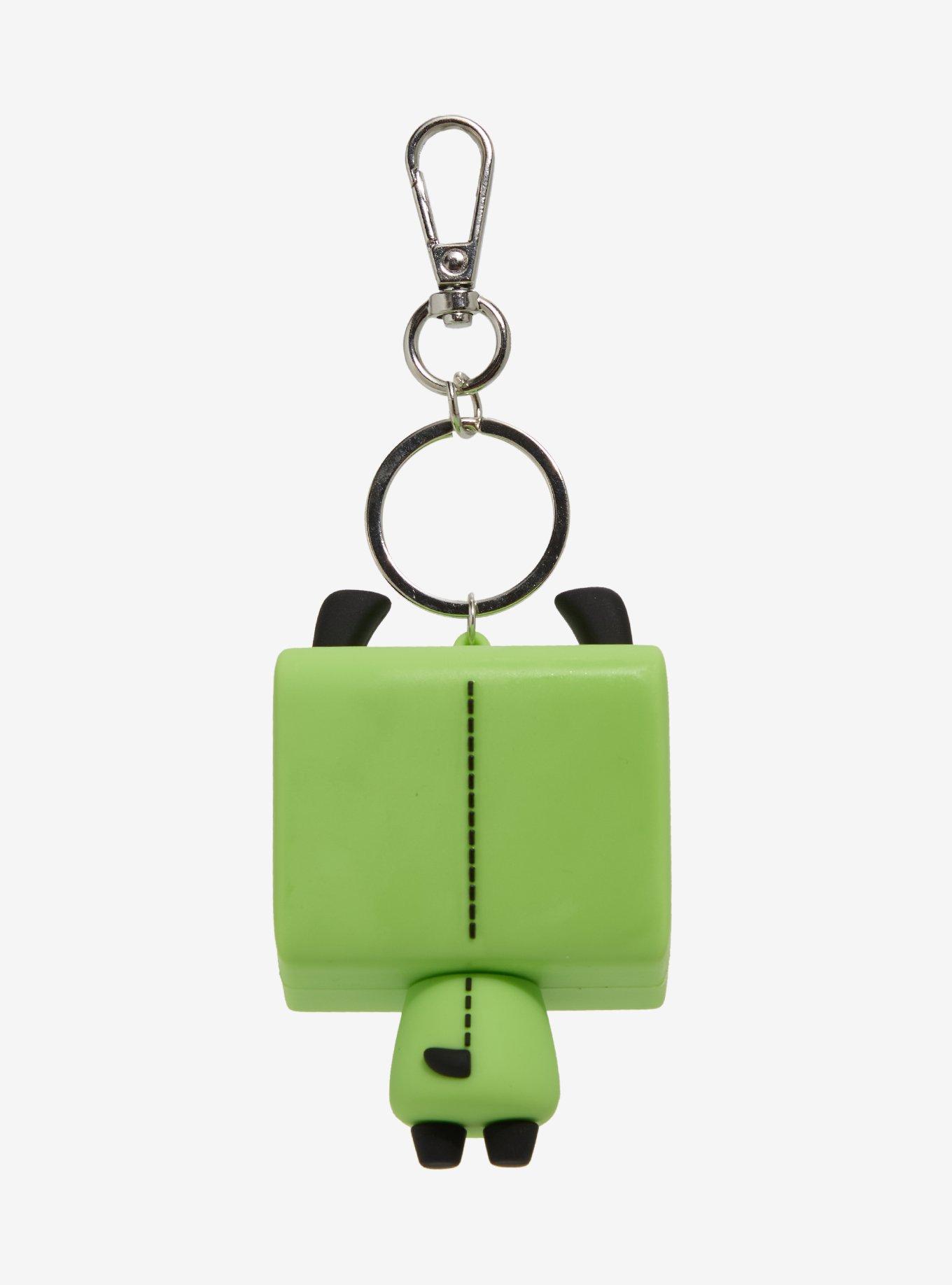 Invader Zim Figural Lip Gloss Key Chain, , alternate
