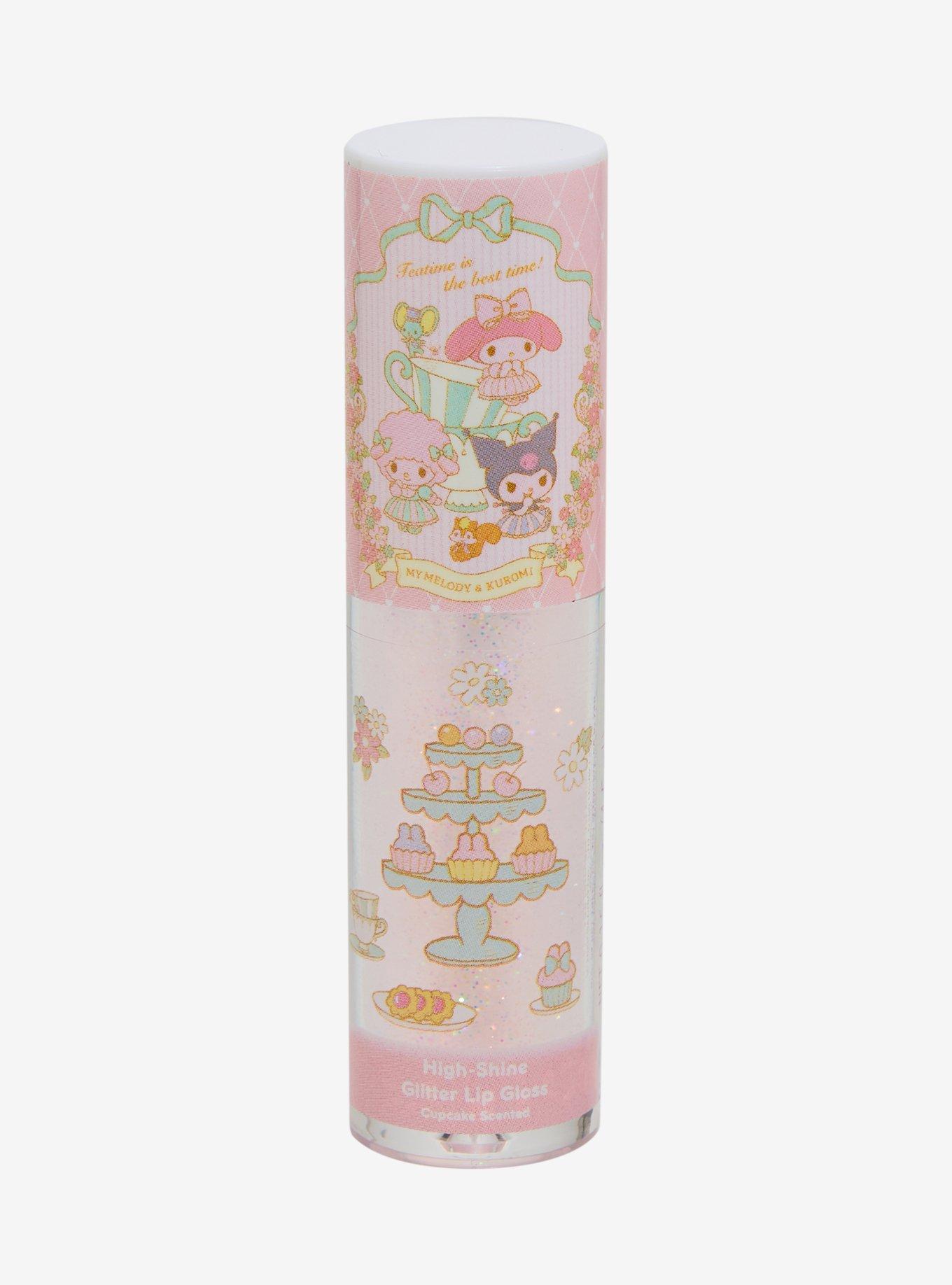 My Melody & Kuromi Tea Party Glitter Lip Gloss, , alternate