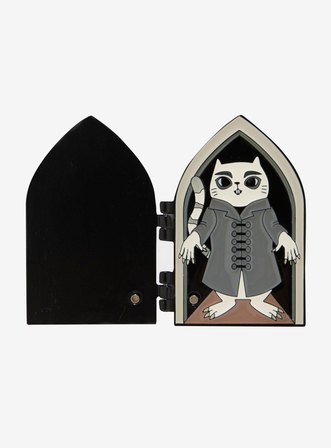 Horror Cats Nospurratu Hinge Enamel Pin, , hi-res