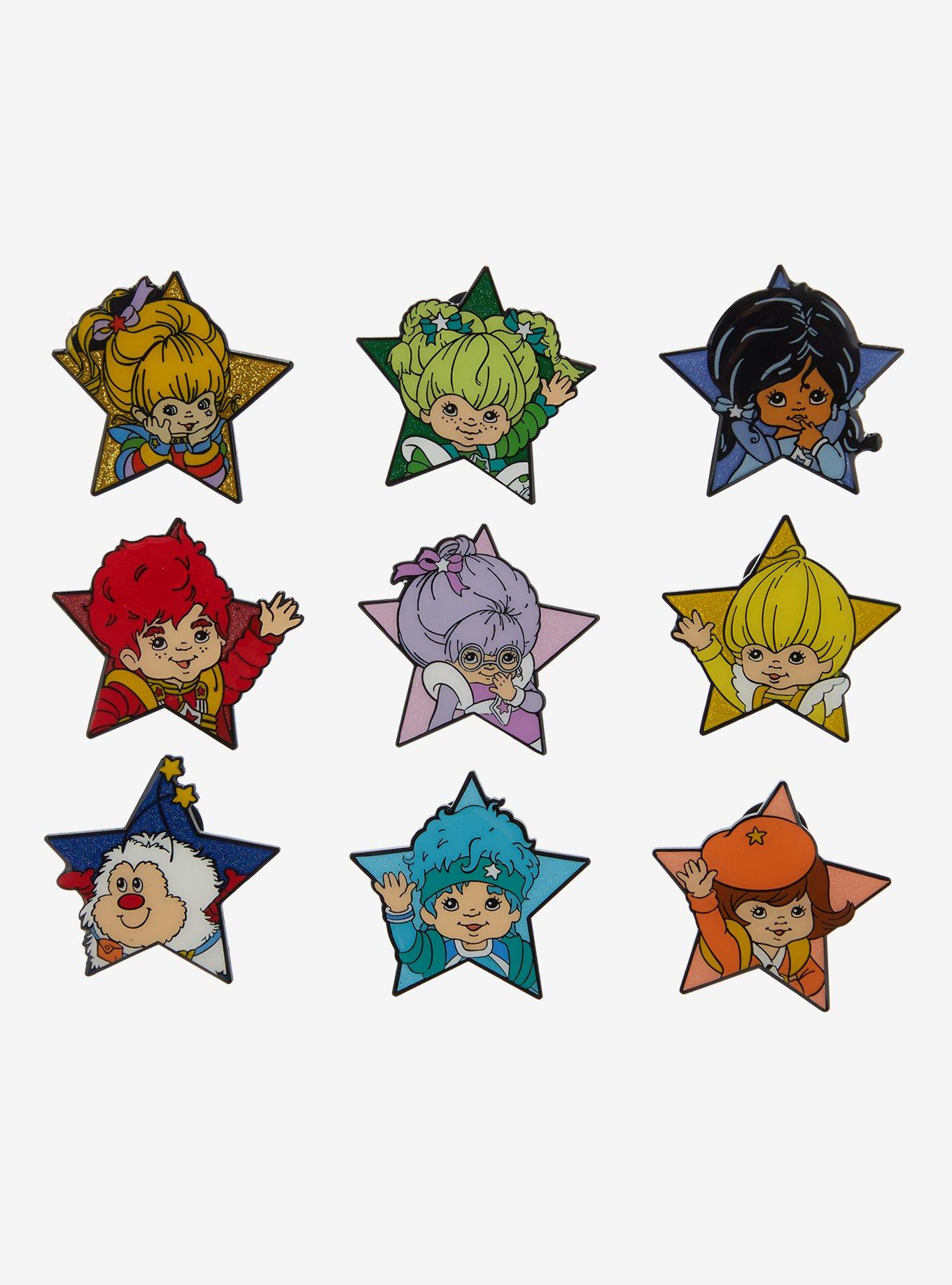 Rainbow Brite Color Kids Glitter Blind Box Enamel Pin, , alternate