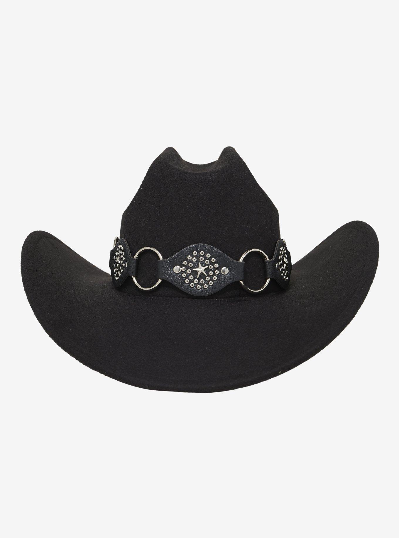 Star Studs O-Ring Cowboy Hat, , hi-res