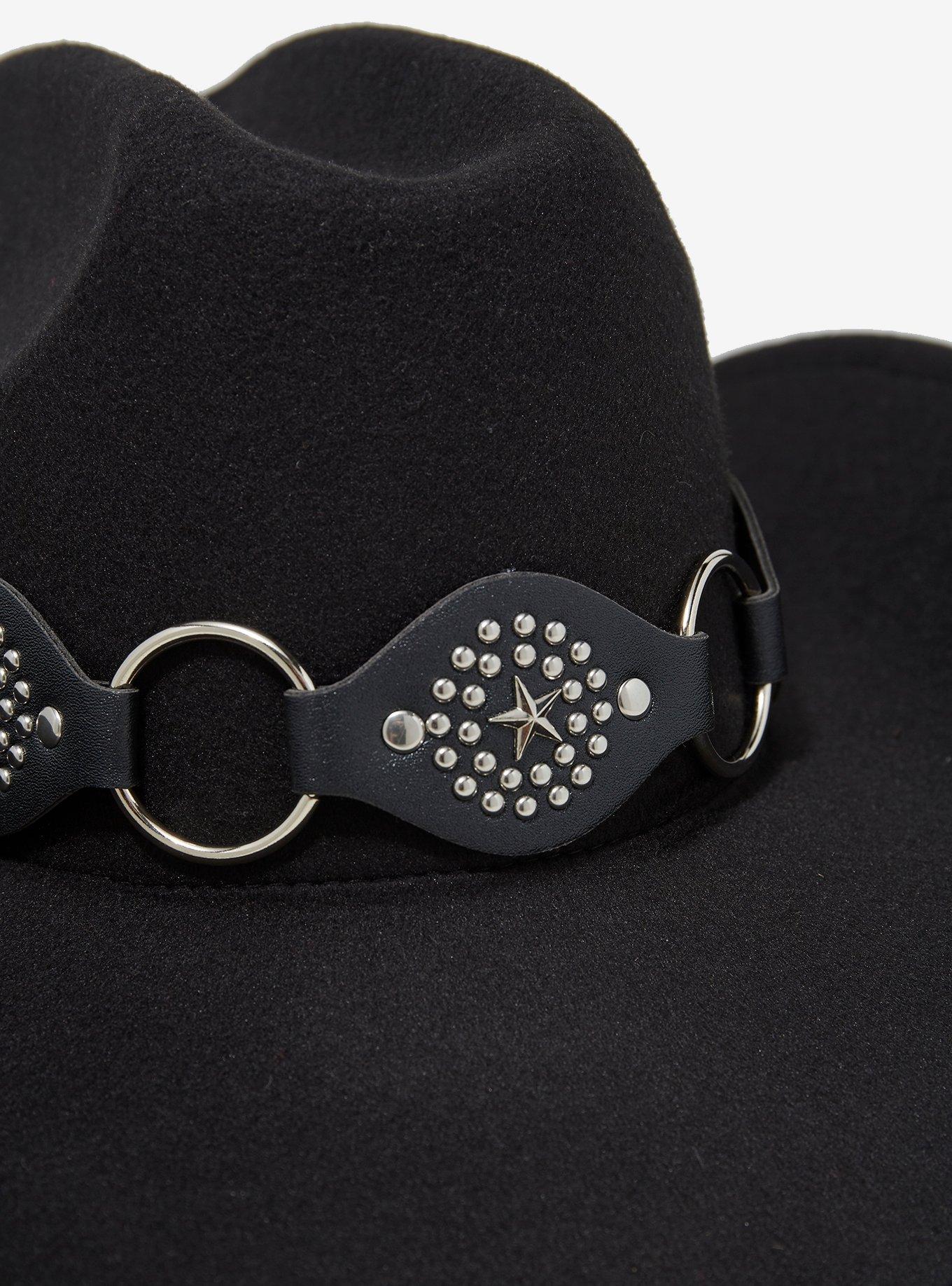Star Studs O-Ring Cowboy Hat, , alternate