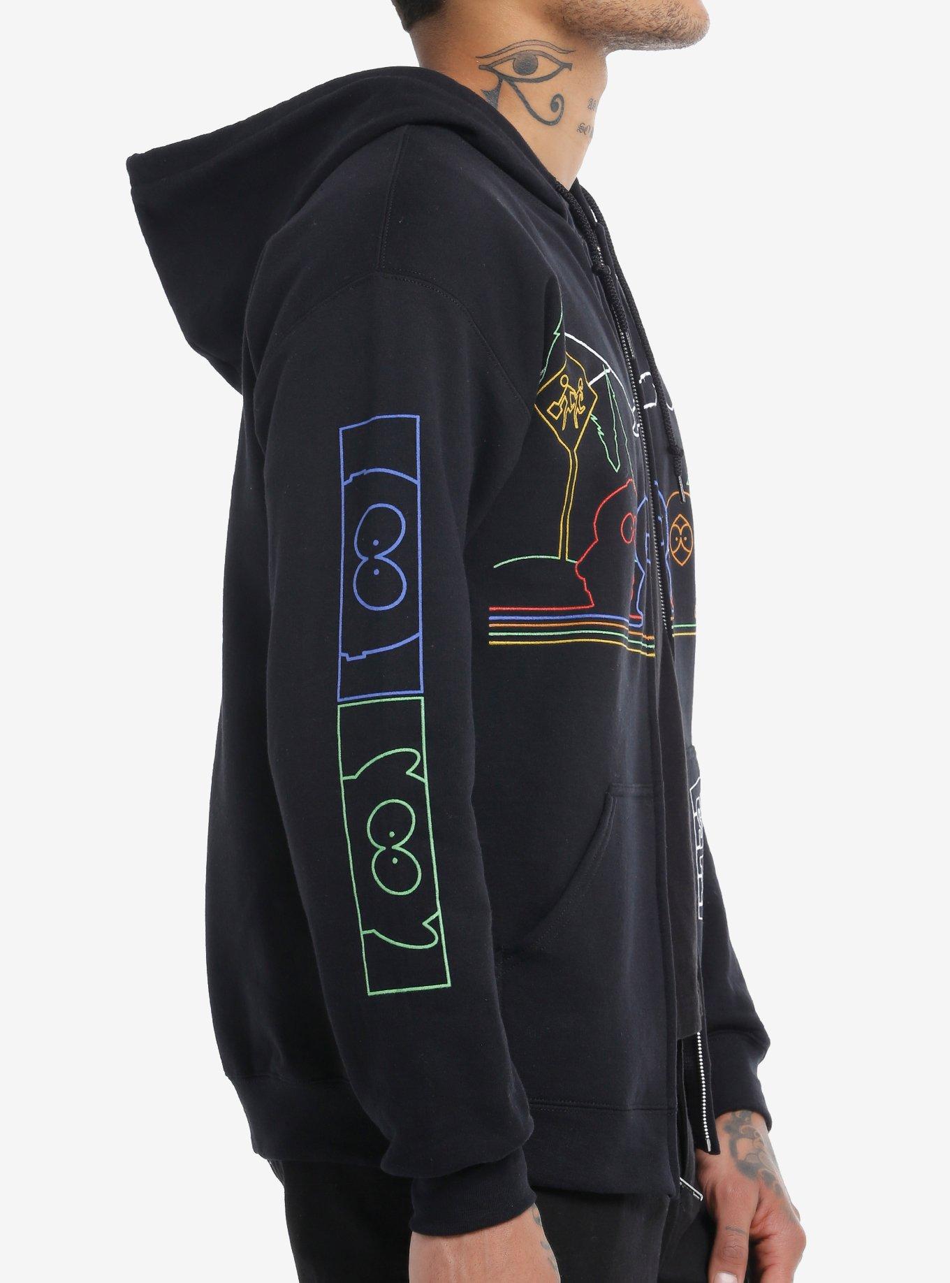 South Park Bus Stop Line Art Hoodie, MULTI, alternate