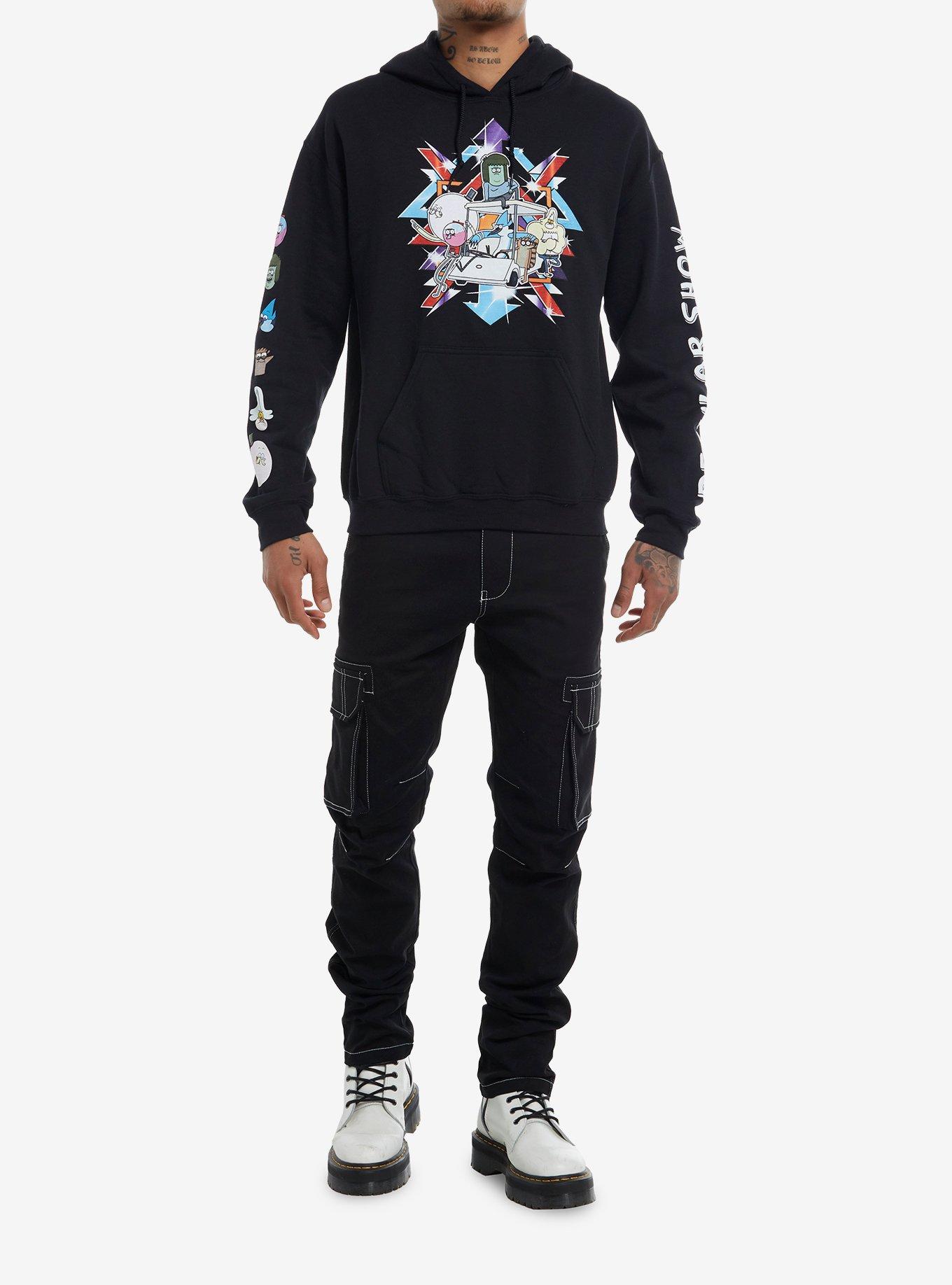 Regular Show Golf Cart Characters Hoodie, , hi-res