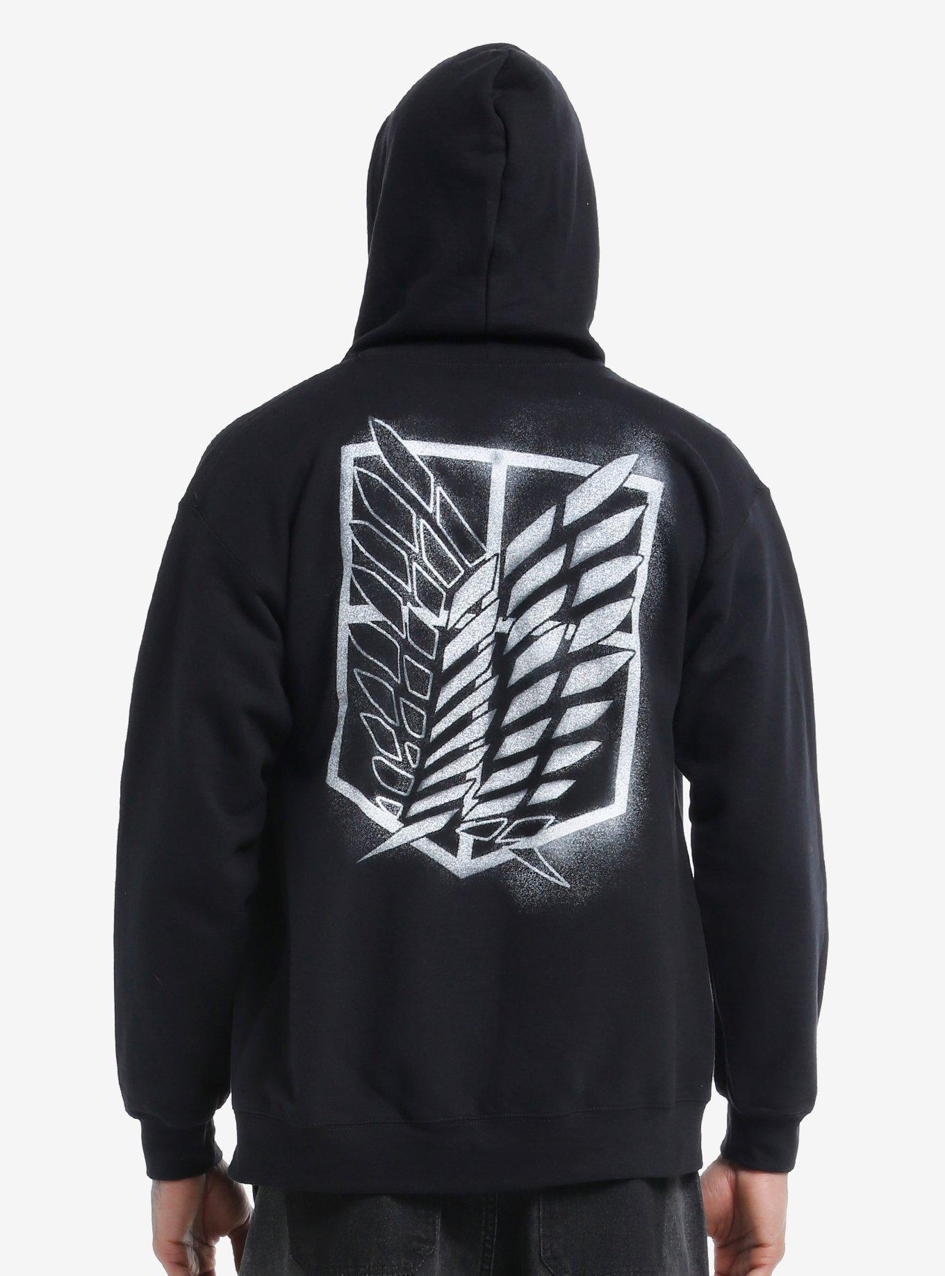 Attack On Titan Scout Regiment Symbol Hoodie, , hi-res