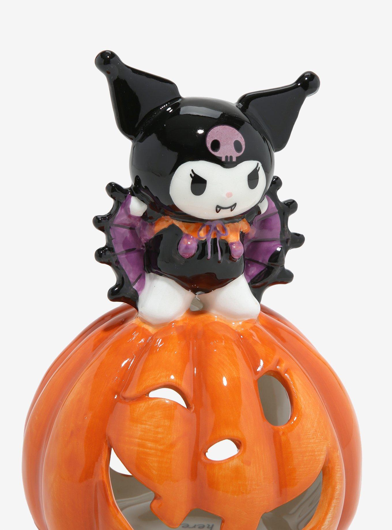 Kuromi Vampire Pumpkin Tealight Holder, , alternate