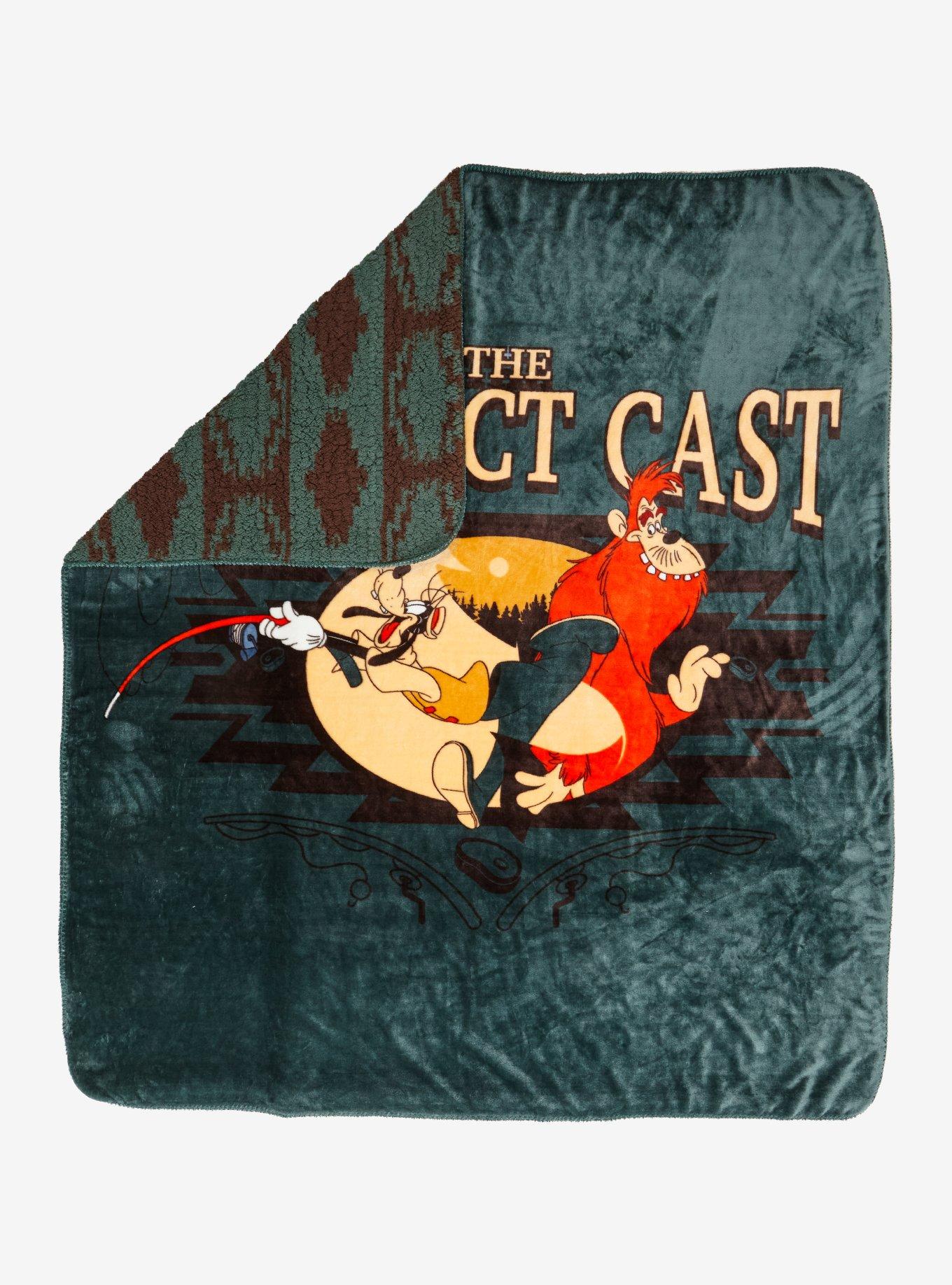 Disney A Goofy Movie The Perfect Cast Rolled Sherpa Blanket — BoxLunch Exclusive