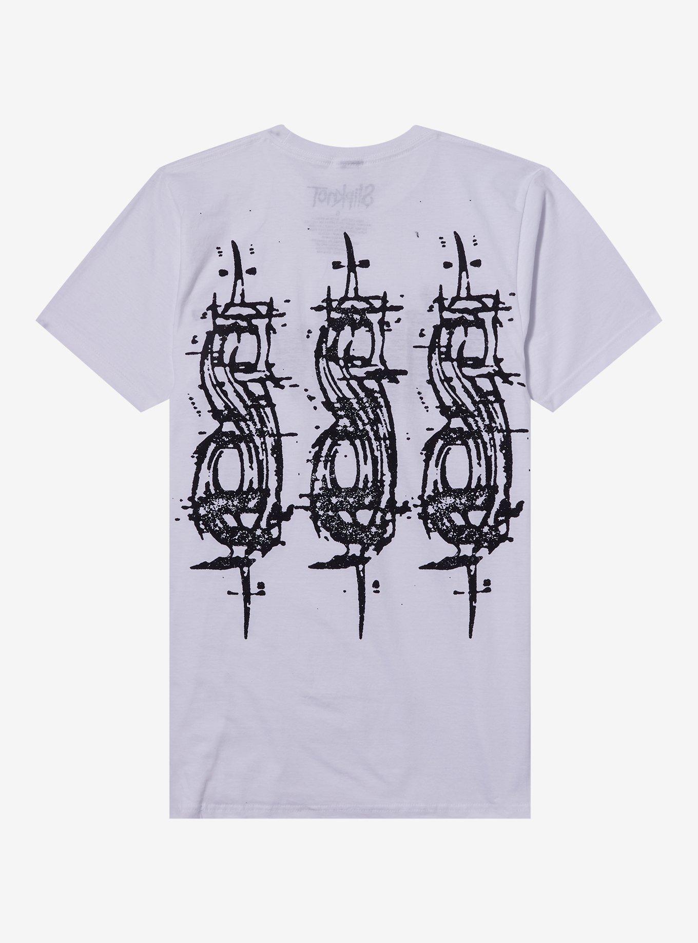 Slipknot Logo Puff Paint T-Shirt, , hi-res