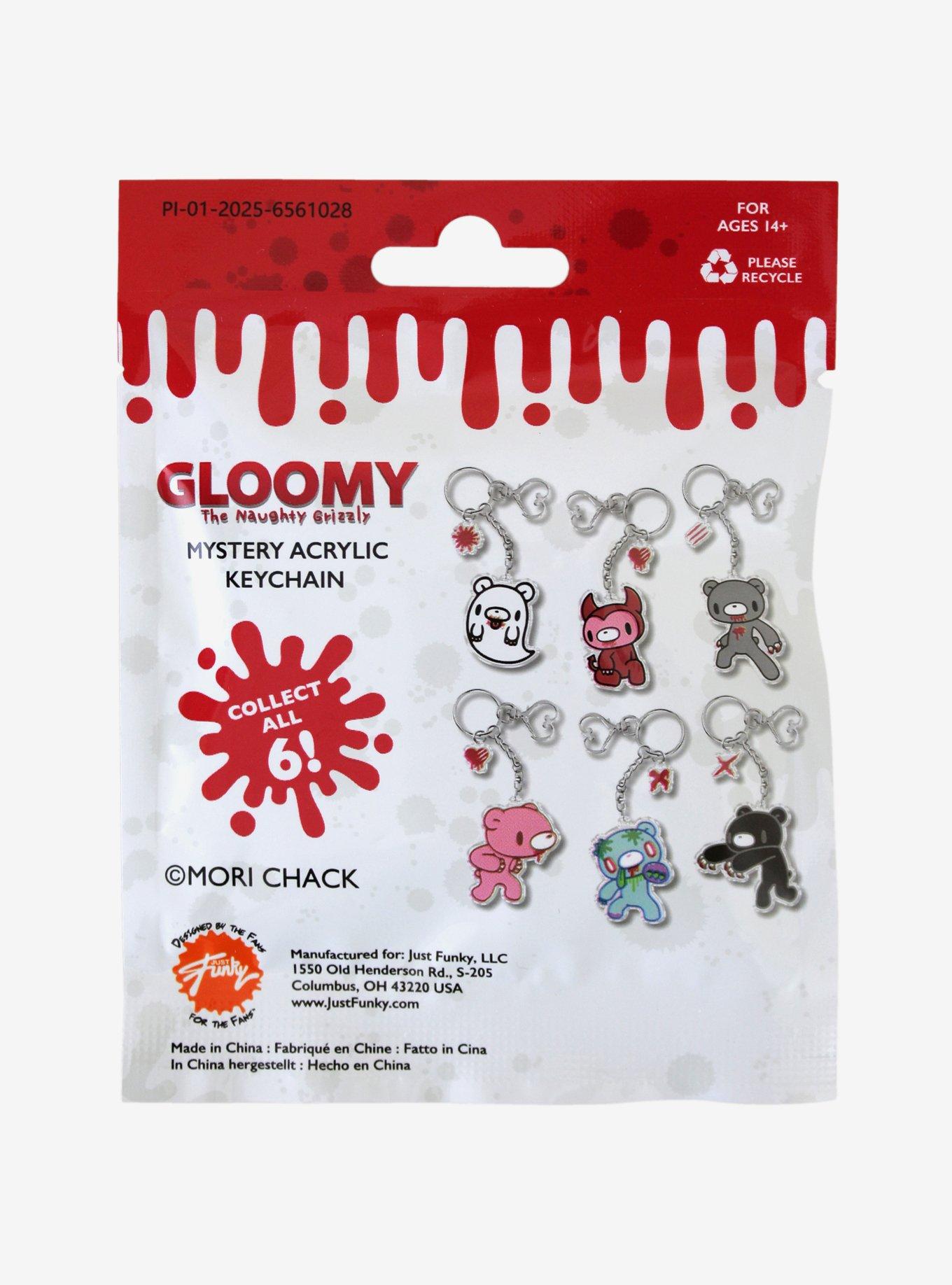 Gloomy Bear Blind Bag Key Chain Hot Topic Exclusive, , alternate