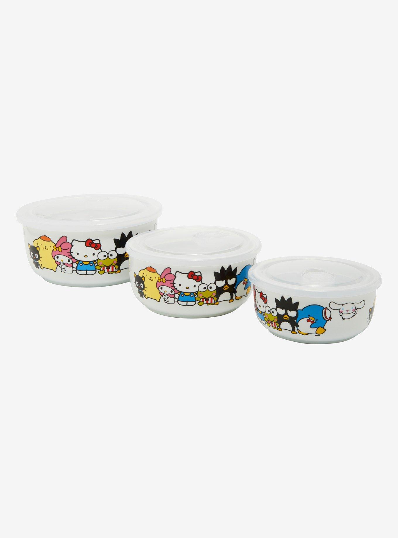 Sanrio Hello Kitty and Friends Ceramic Bowl & Lid Set, , hi-res