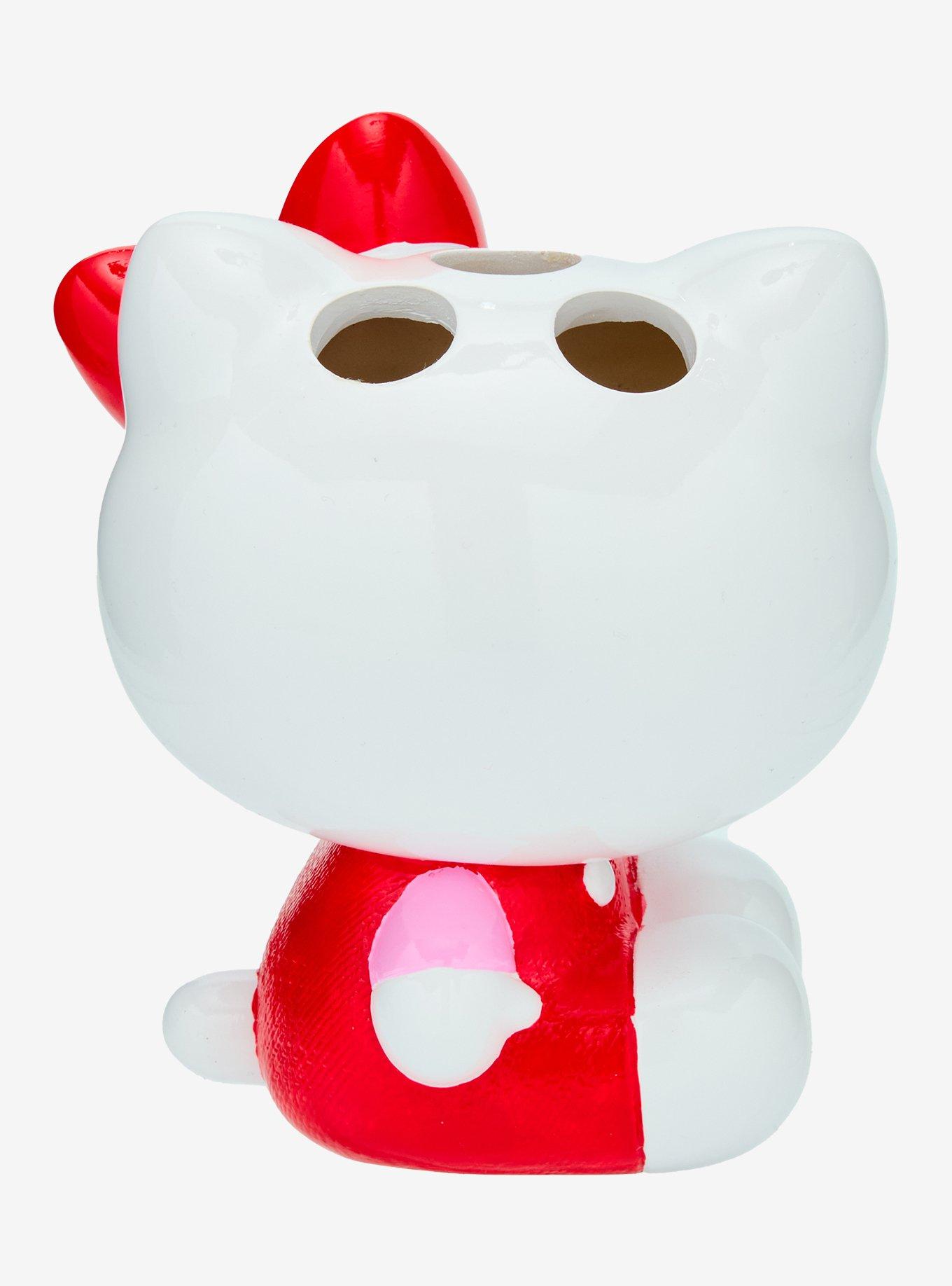 Sanrio Hello Kitty Sitting Figural Toothbrush Holder, , alternate