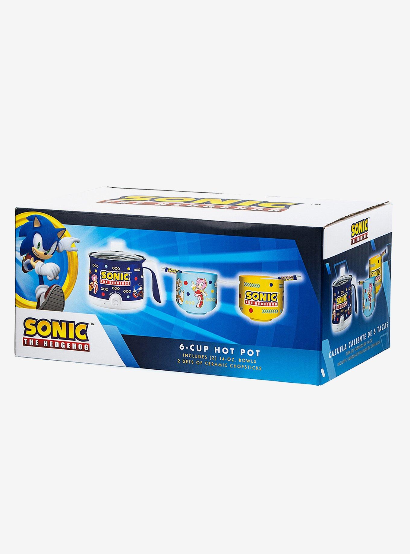 Sonic The Hedgehog Hot Pot with Ramen Bowls, , alternate