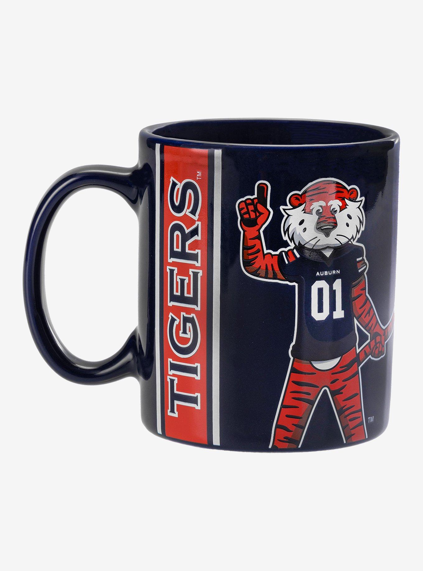 NCAA Auburn Tigers Aubie the Tiger Mug Warmer with Mug, , alternate