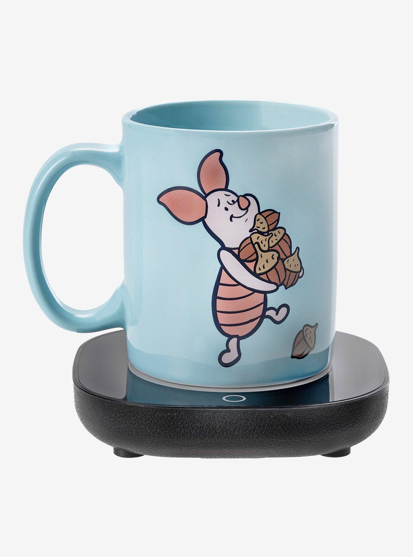 Disney Winnie the Pooh Piglet Mug with Warmer, , hi-res