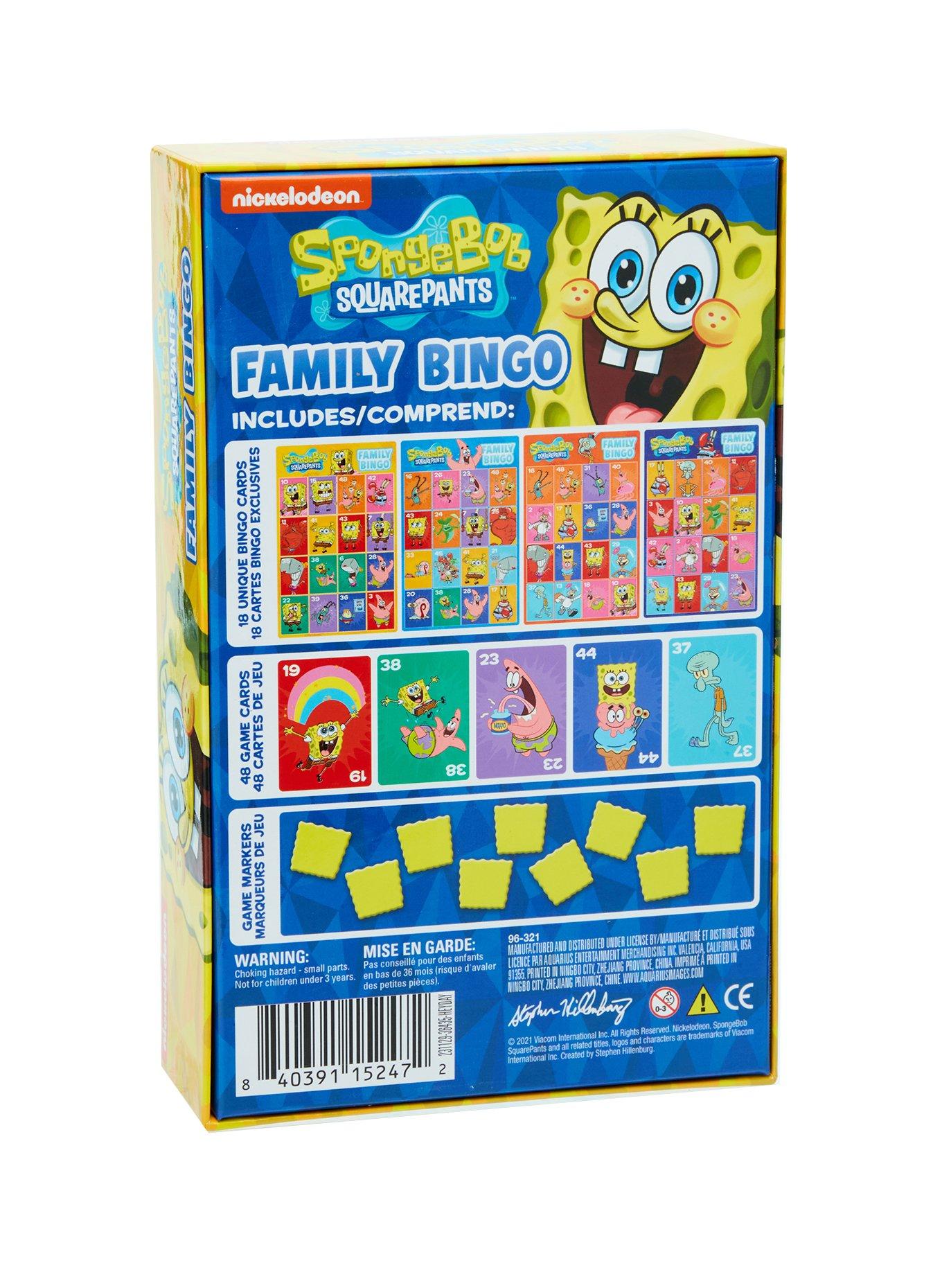 SpongeBob SquarePants Family Bingo Game, , hi-res