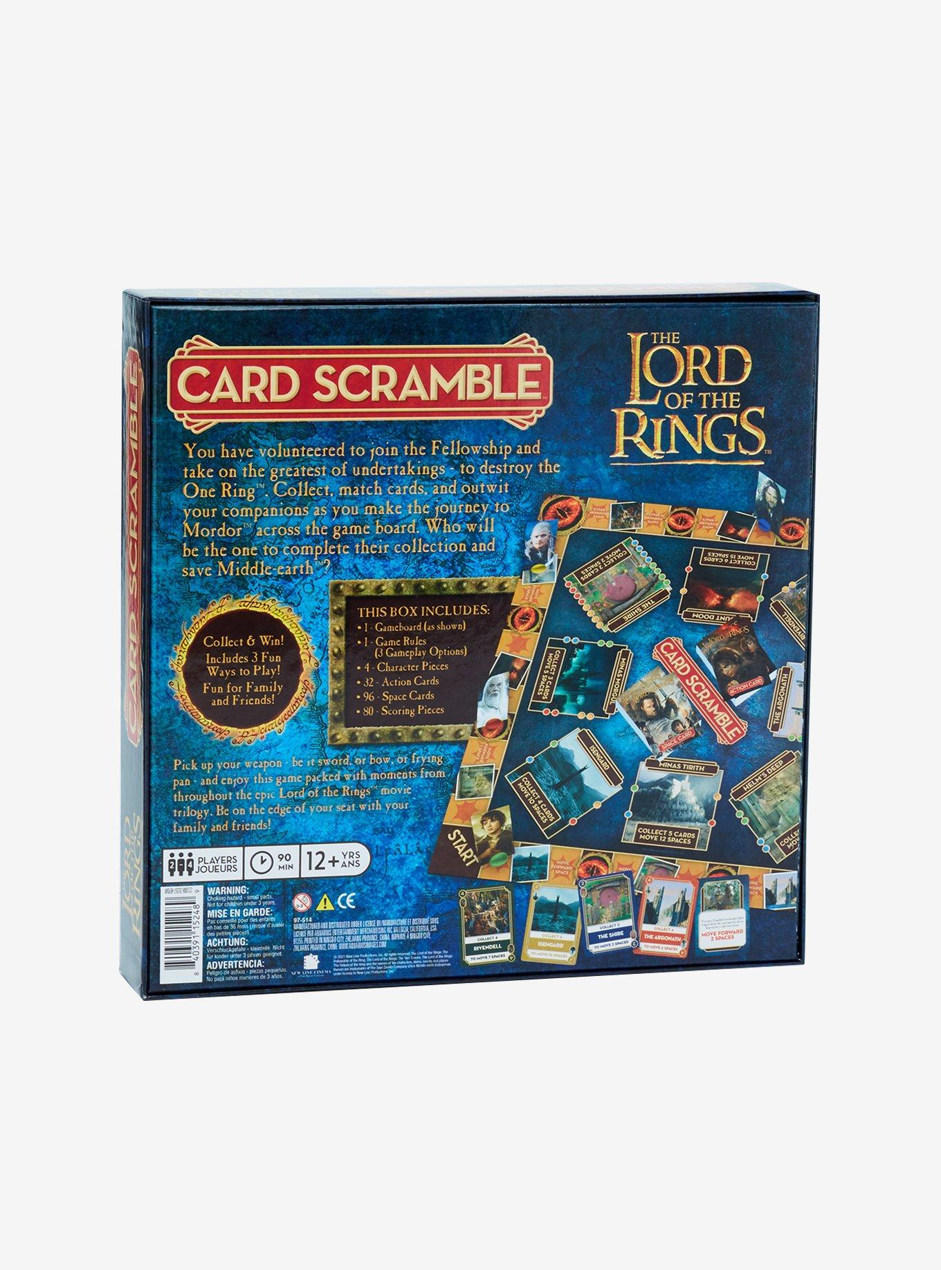 The Lord Of The Rings Card Scramble Board Game, , hi-res