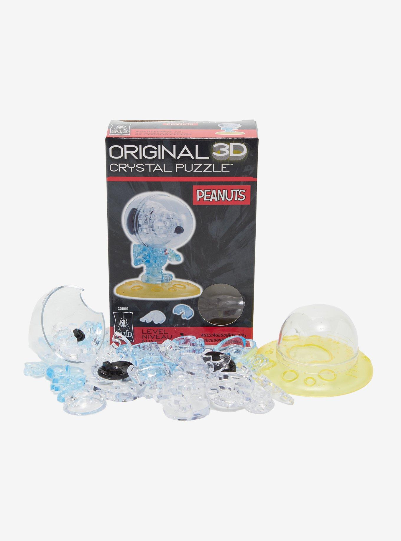 Peanuts Snoopy Astronaut 3D Crystal Puzzle, , hi-res