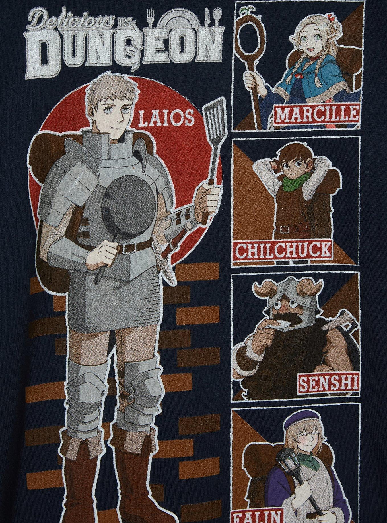 Delicious in Dungeon Character Portraits T-Shirt, , hi-res