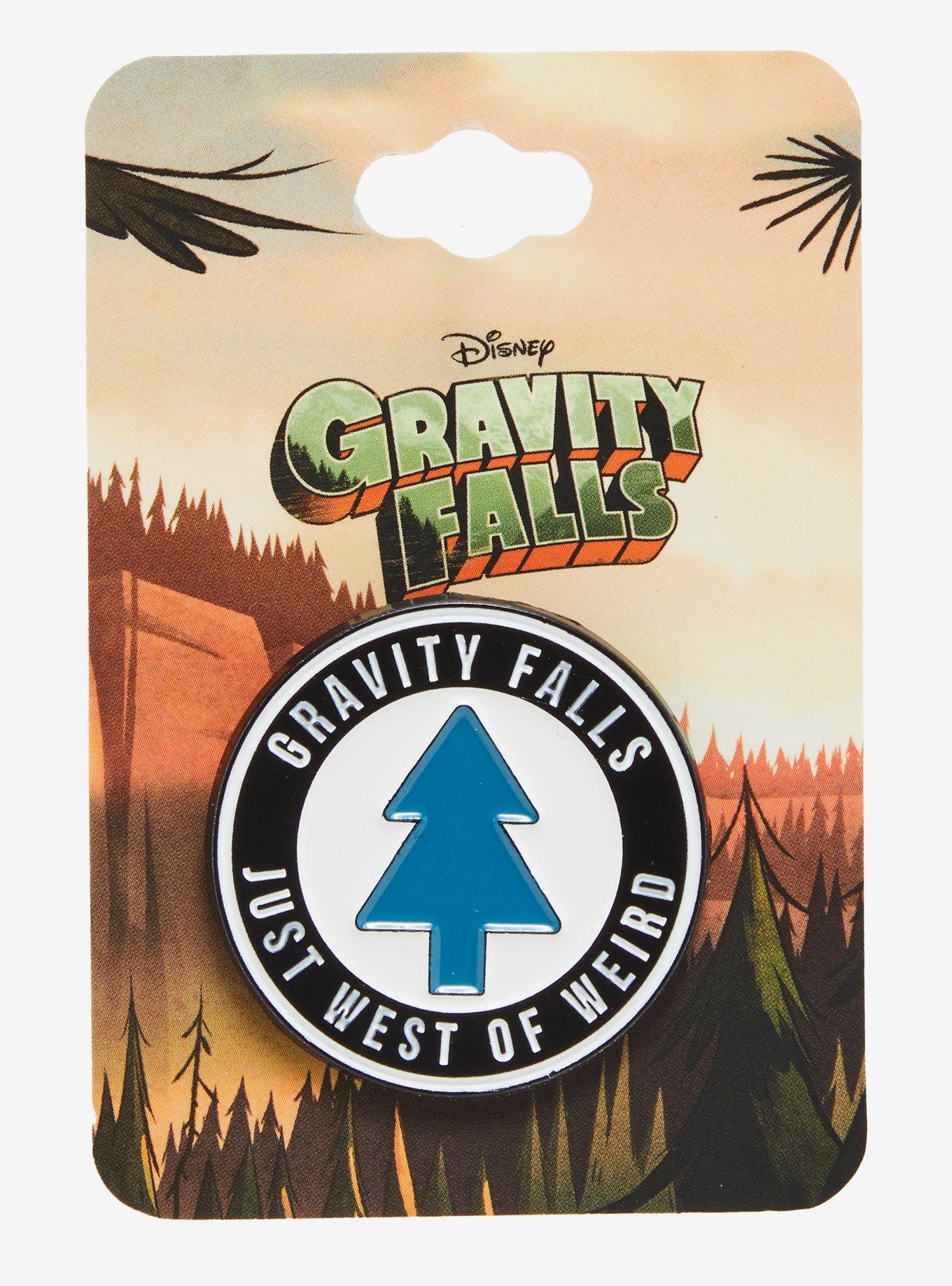 Disney Gravity Falls Tree West Of Weird Enamel Pin, , hi-res